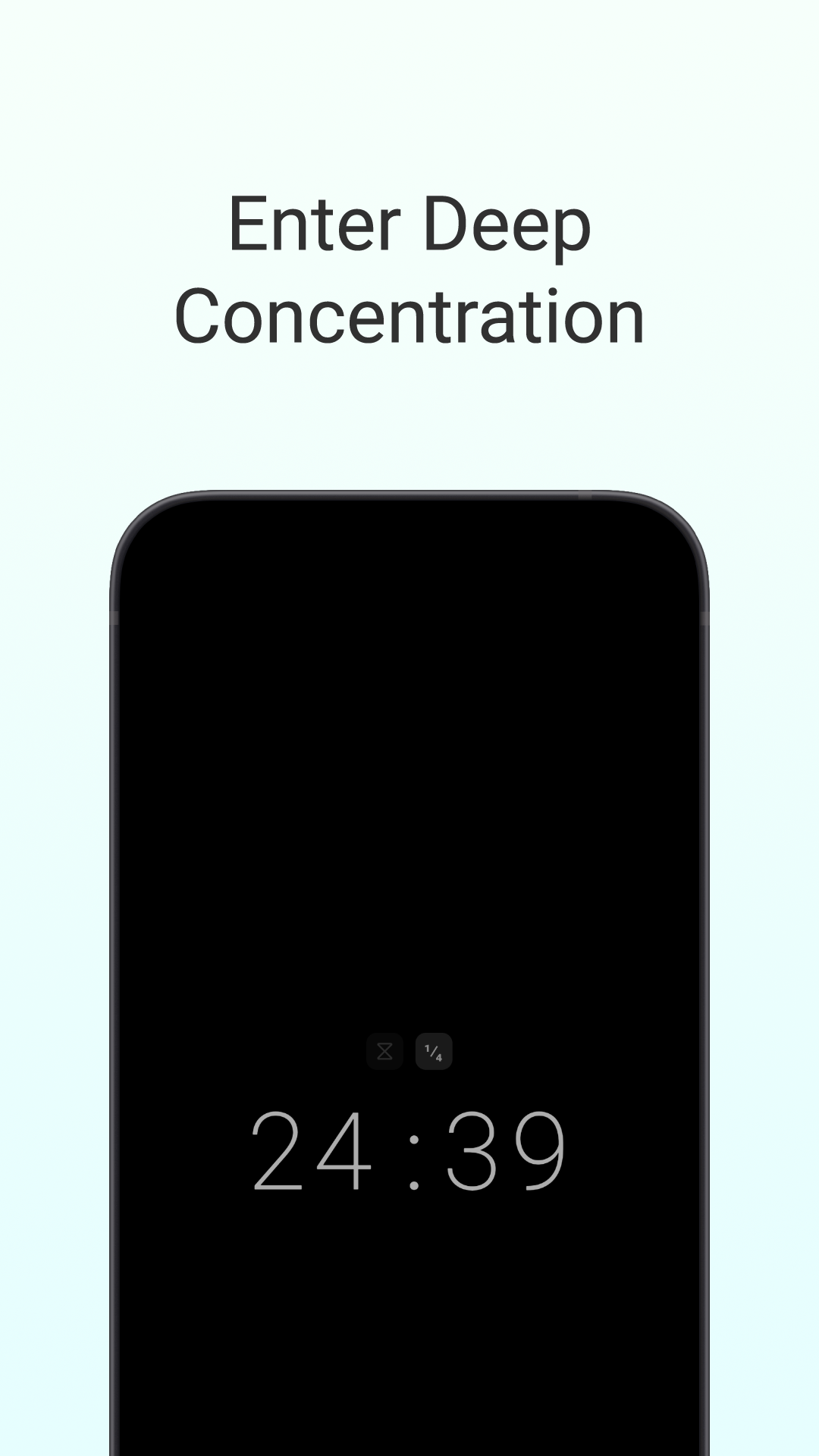 اسکرین شات 1 برنامه Goodtime: Pomodoro Timer