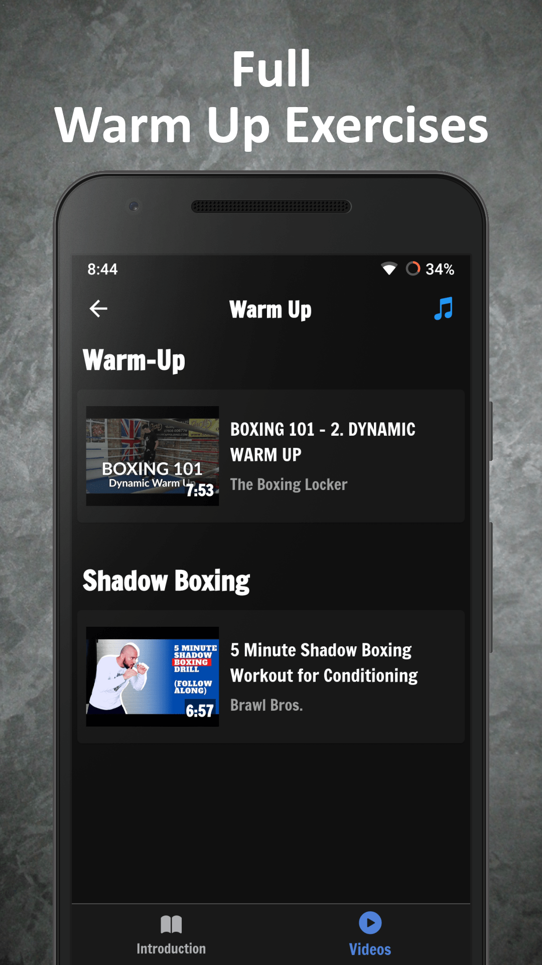 اسکرین شات 2 برنامه Boxing Training - Videos