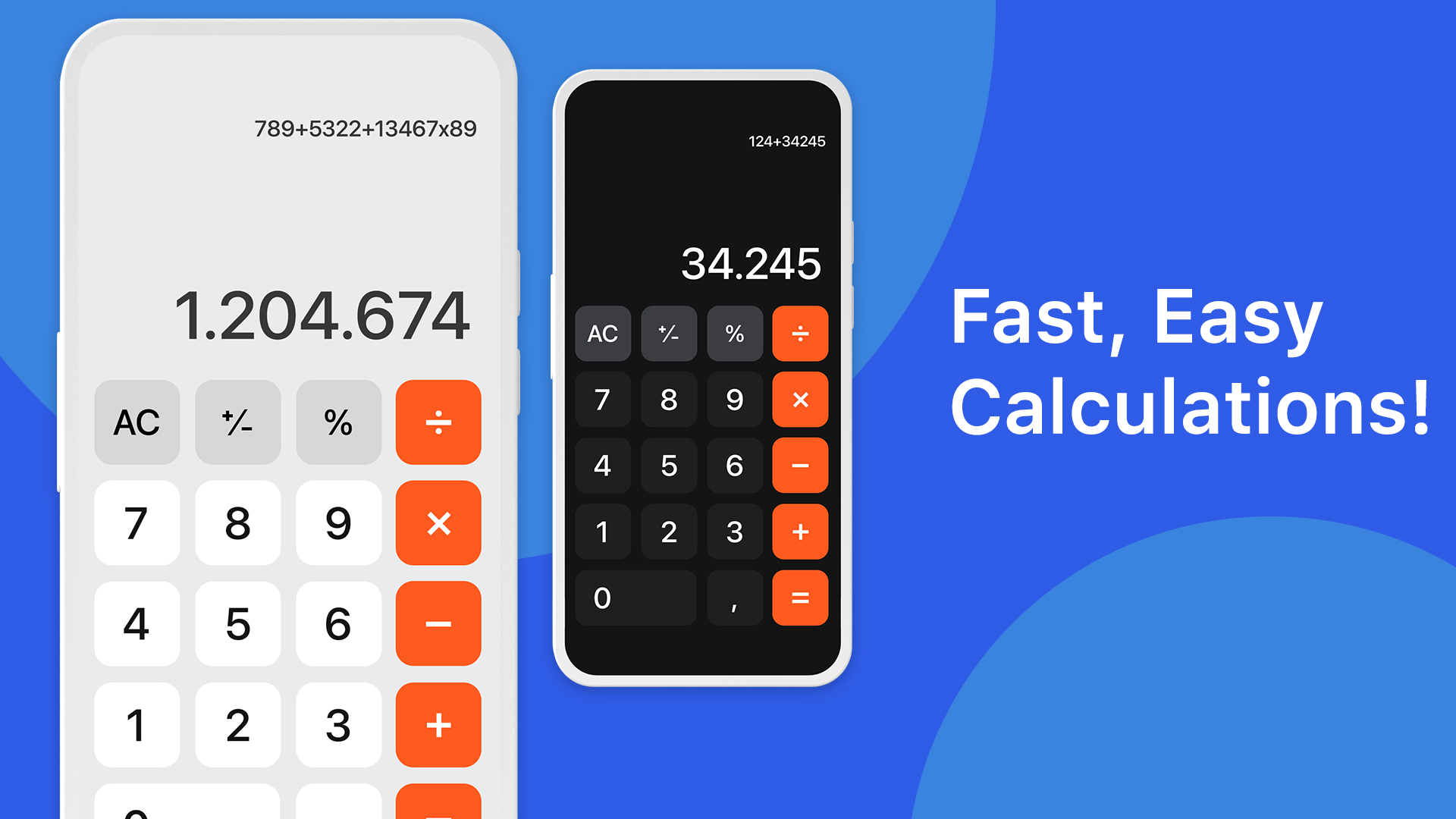 اسکرین شات 1 برنامه Caculator Simple