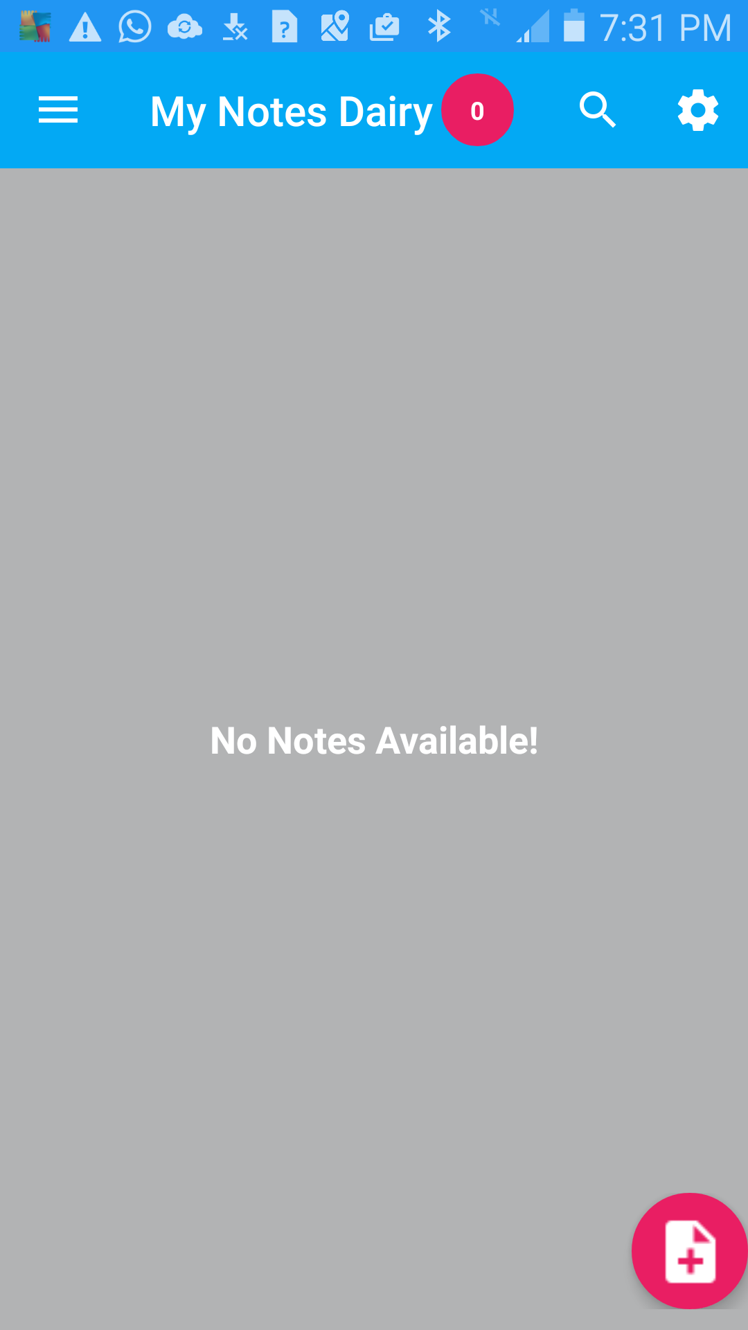 اسکرین شات 1 برنامه My Diary With Lock - Notebook