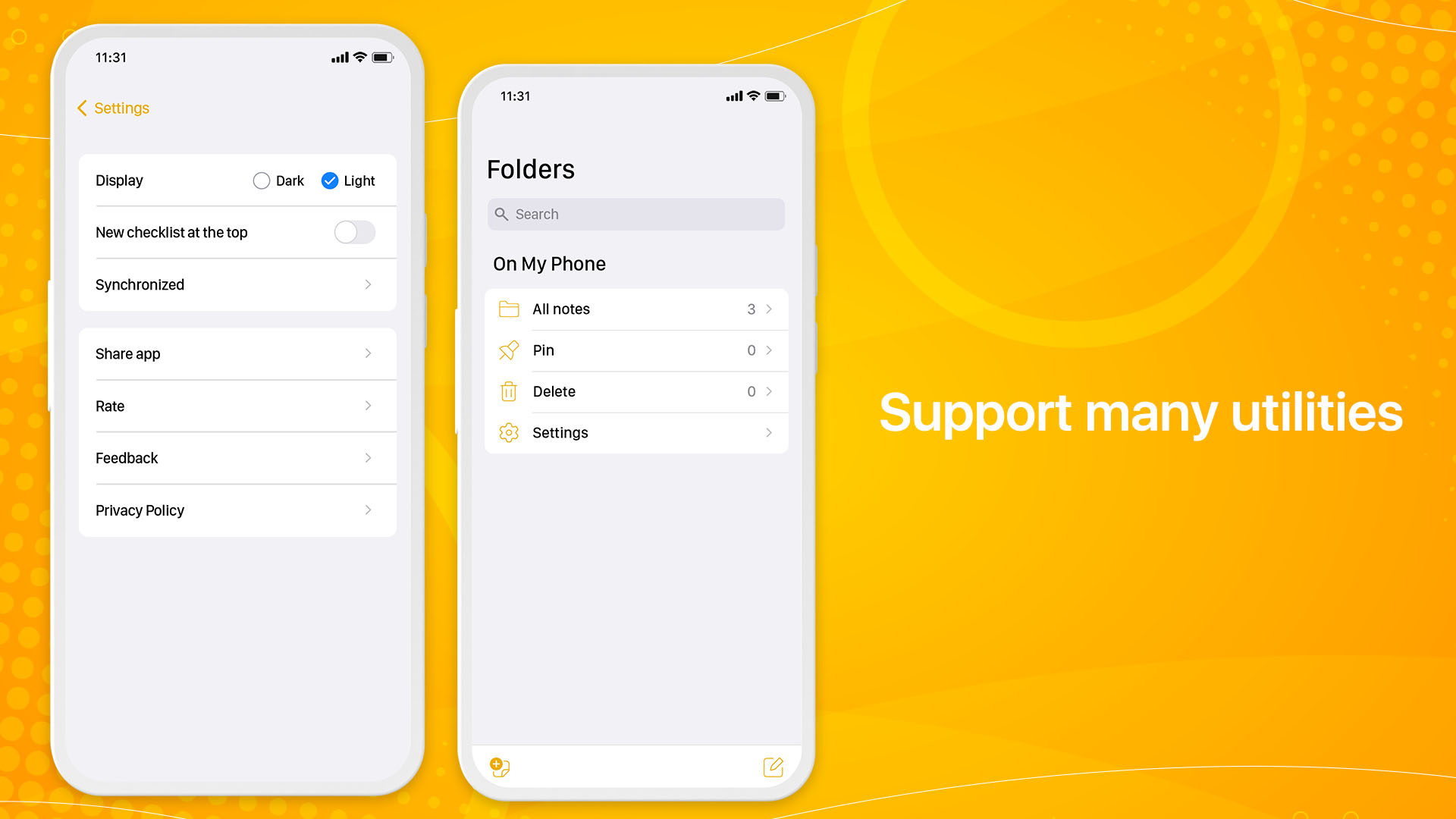 اسکرین شات 5 برنامه Notes Phone 15 - OS 17 Notes
