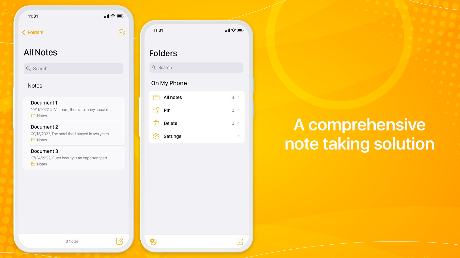 اسکرین شات 2 برنامه Notes Phone 15 - OS 17 Notes