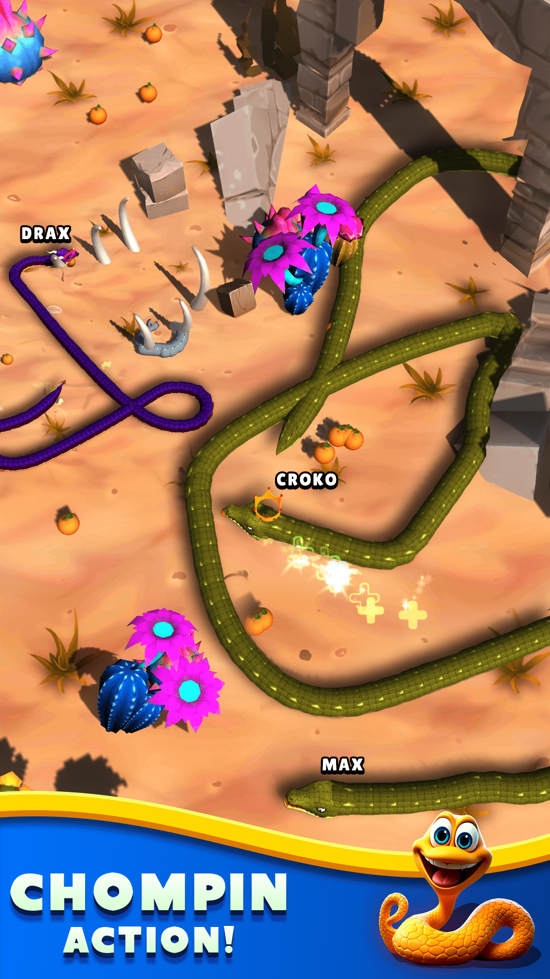 اسکرین شات 2 بازی Slink.io 3D: Fun IO Snake Game