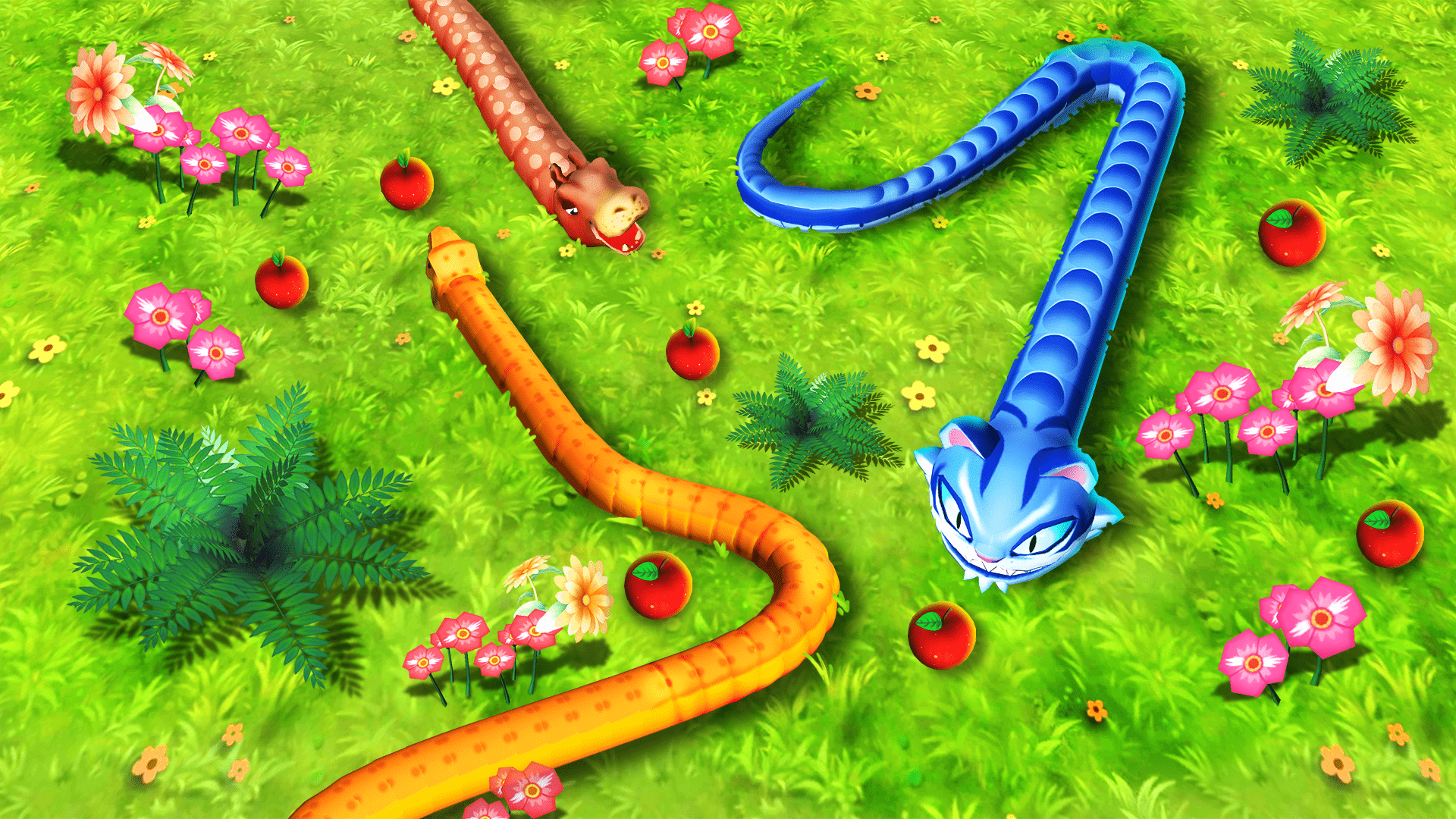اسکرین شات 8 بازی Slink.io 3D: Fun IO Snake Game