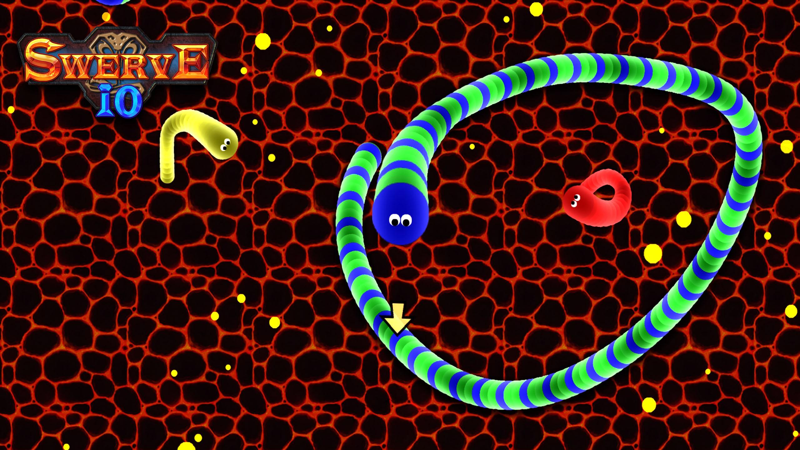 اسکرین شات 4 بازی Swerve.io - Worm Games