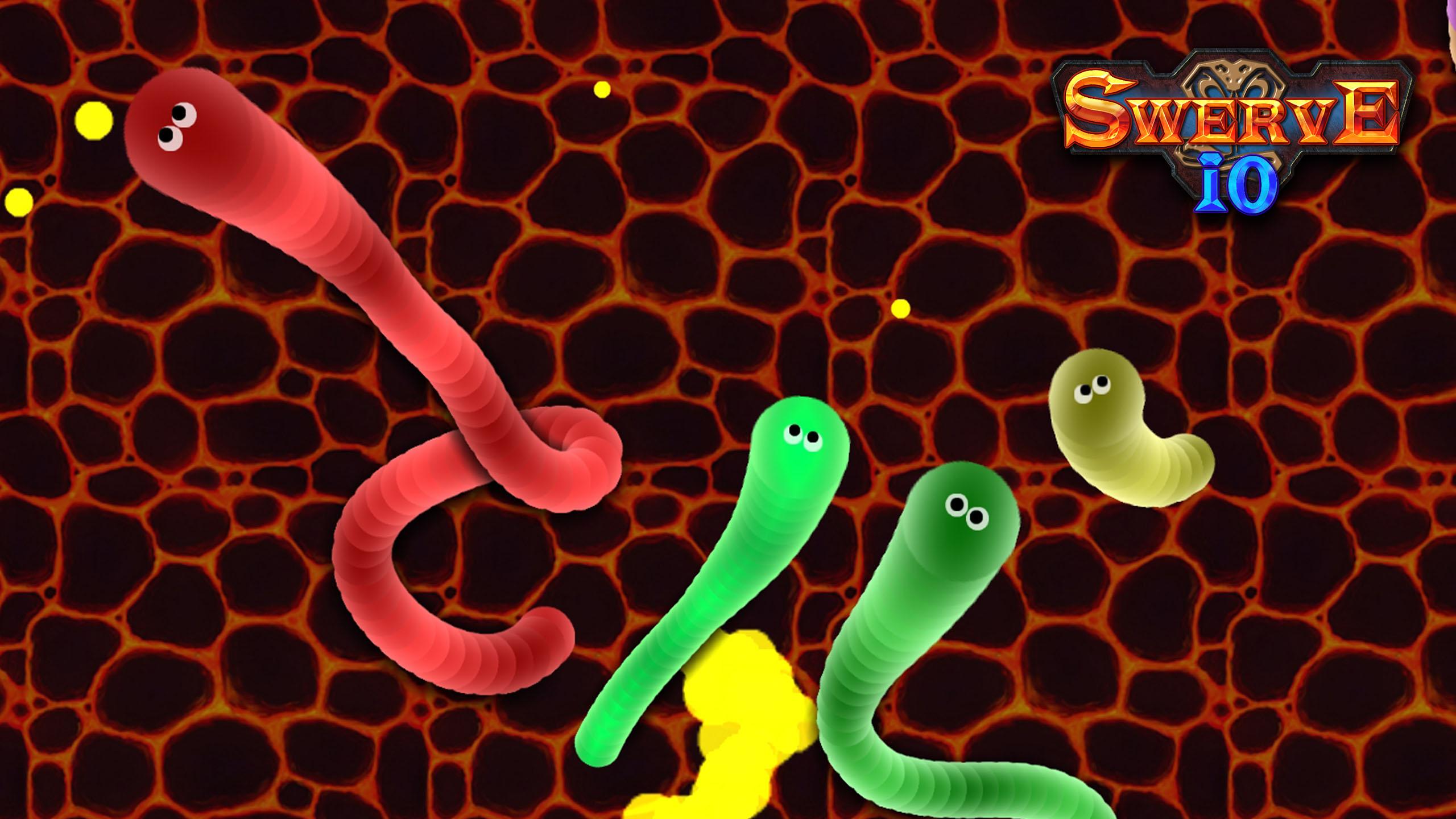 اسکرین شات 2 بازی Swerve.io - Worm Games