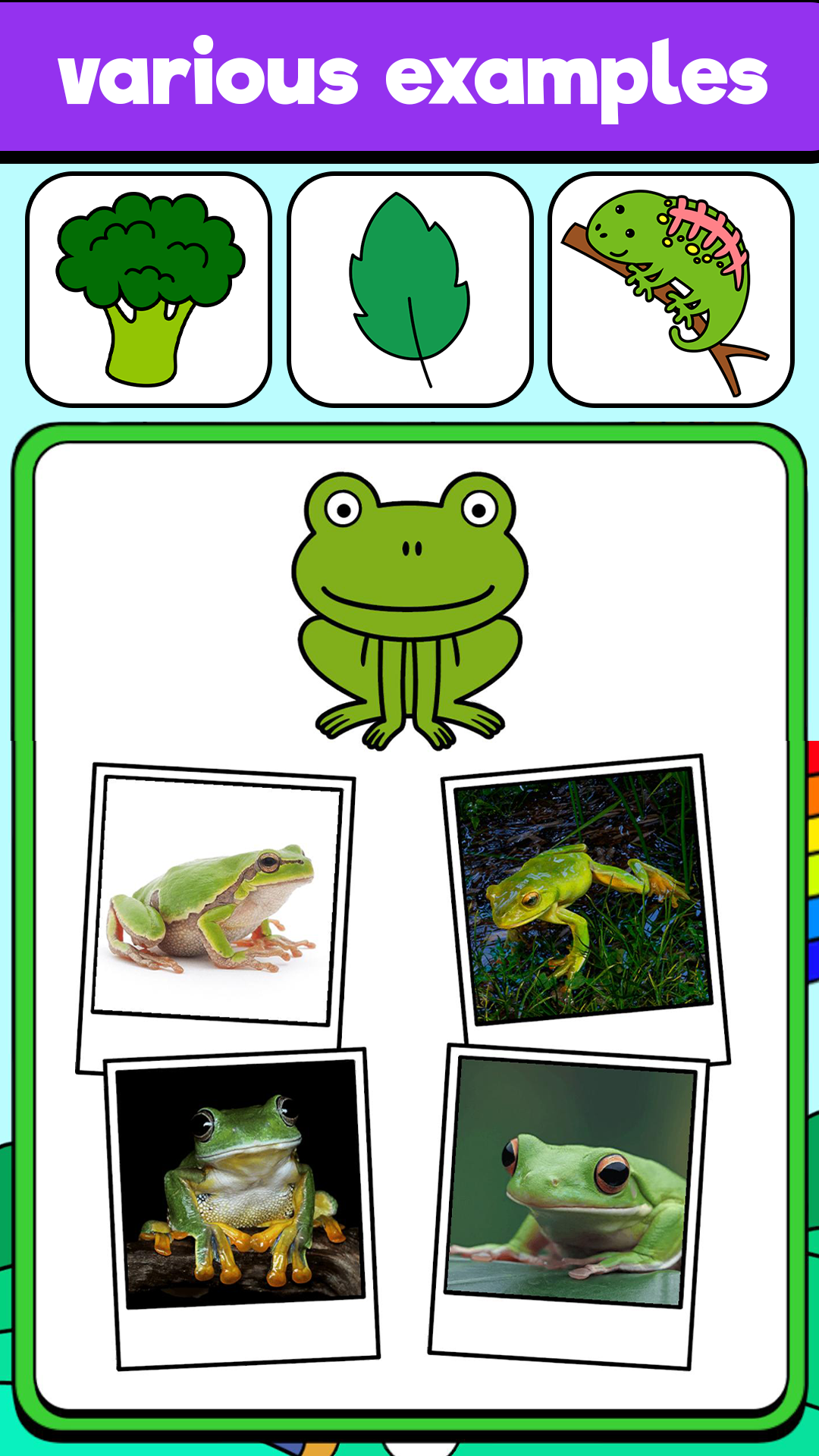 اسکرین شات 3 بازی Colors: Learning and Coloring