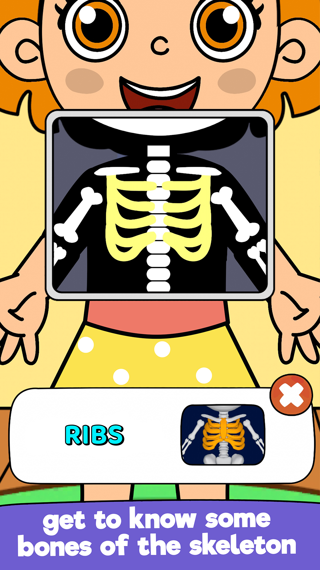 اسکرین شات 3 بازی Body Parts for Kids