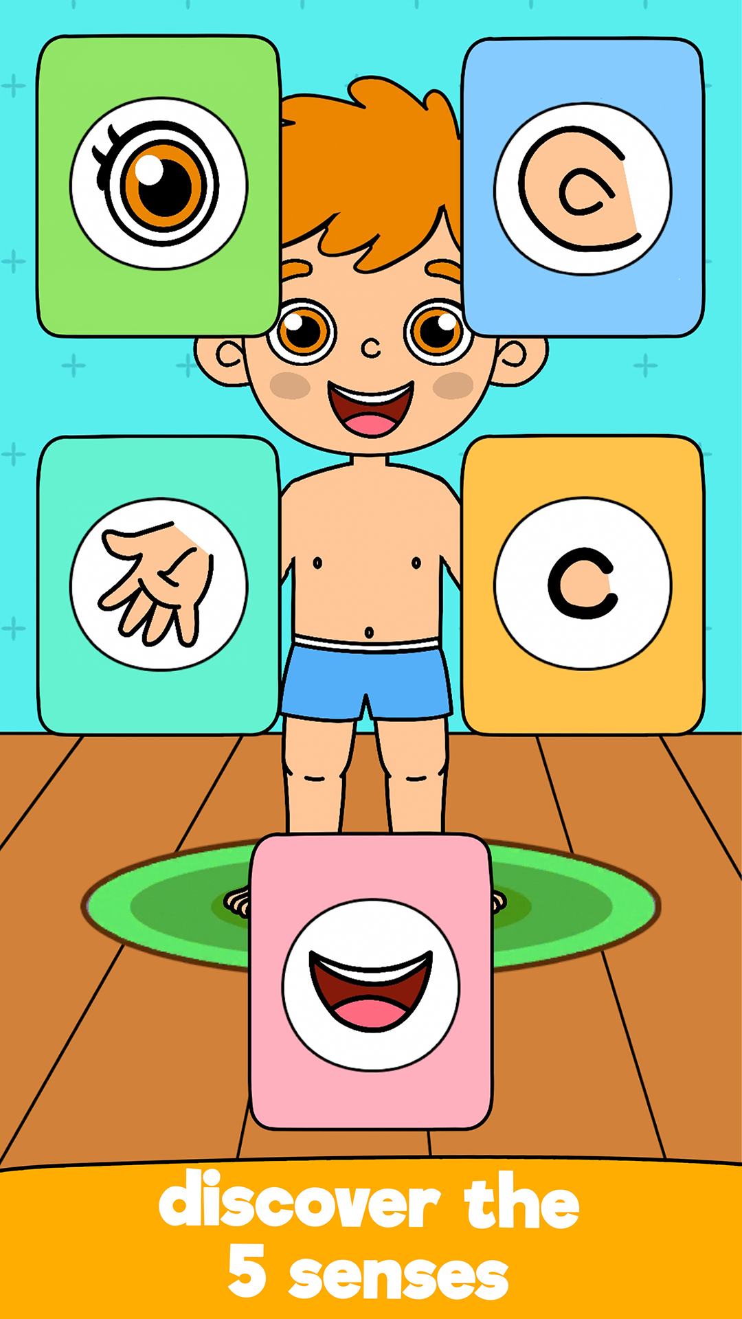 اسکرین شات 6 بازی Body Parts for Kids
