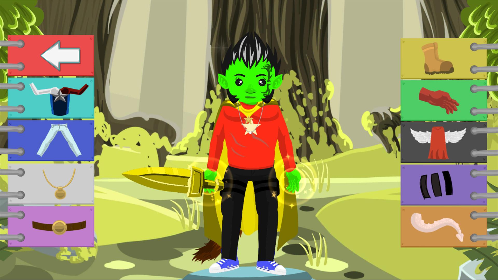 اسکرین شات 4 بازی Hero Maker - Create Superhero