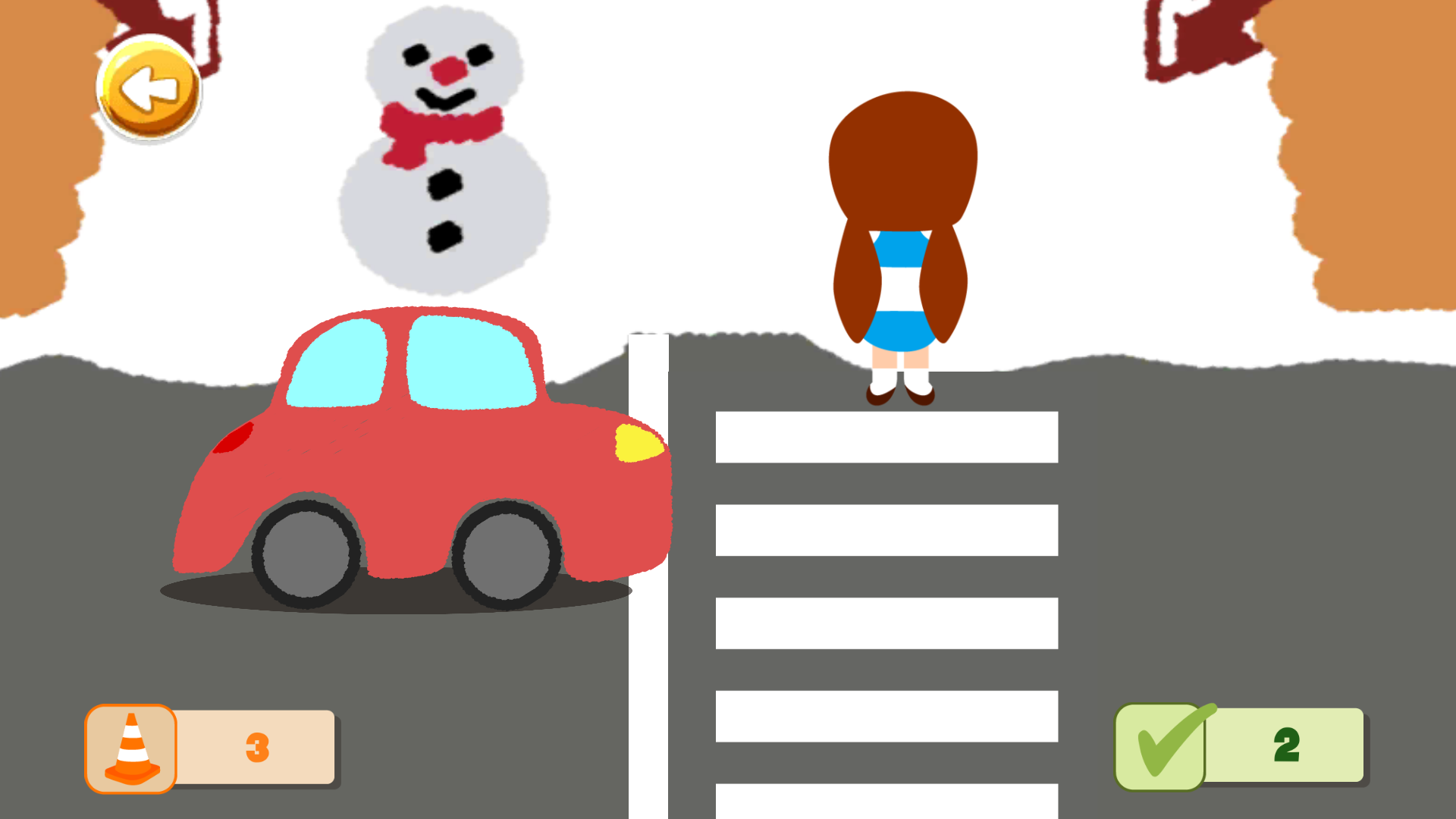 اسکرین شات 3 بازی Traffic rules for children