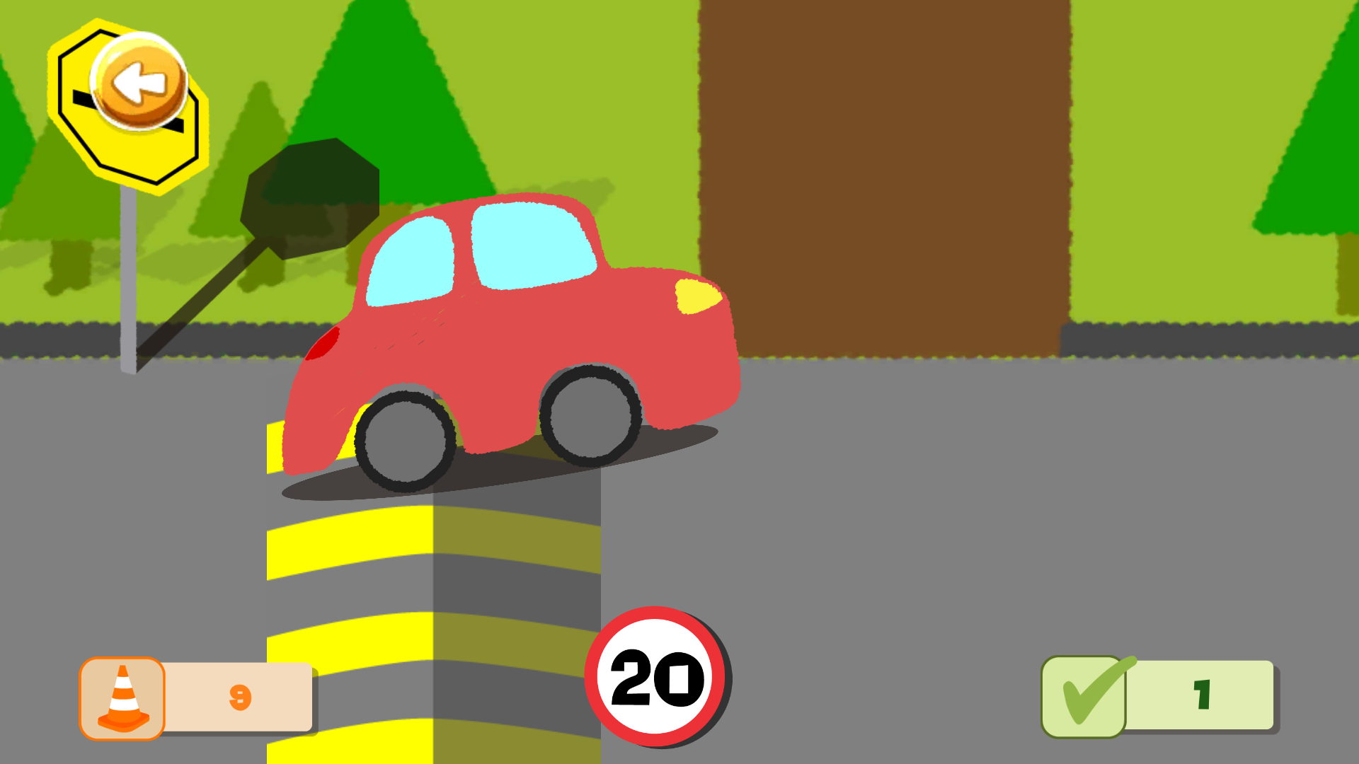 اسکرین شات 5 بازی Traffic rules for children