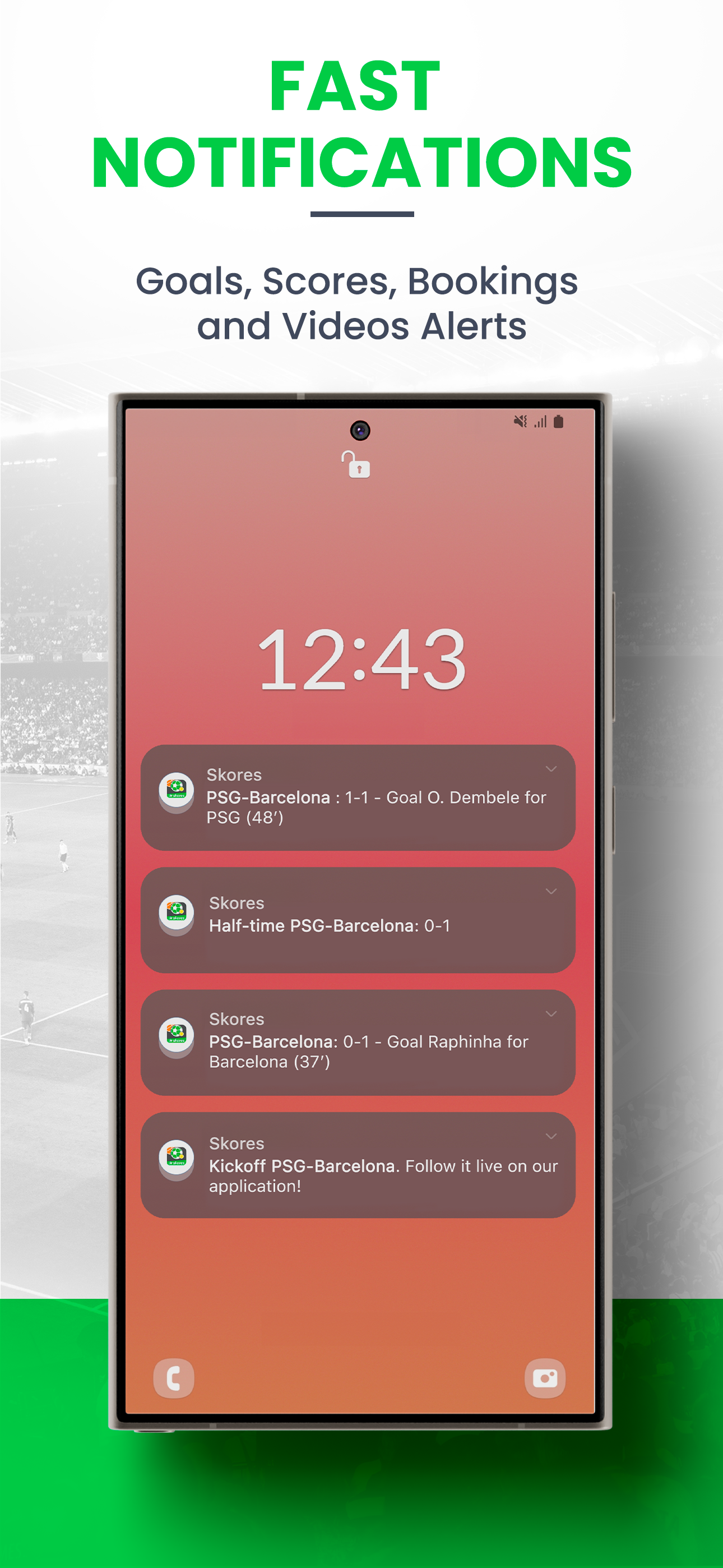 اسکرین شات 3 برنامه Skores - Live Scores