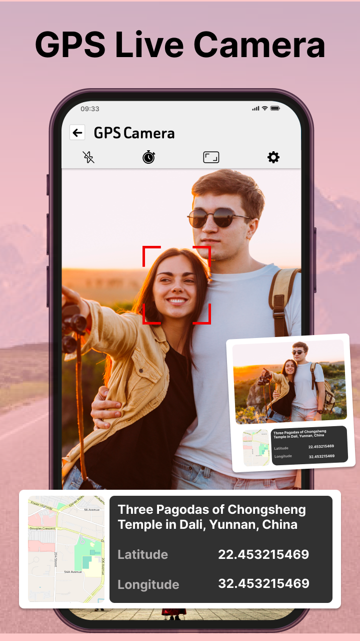 اسکرین شات 5 برنامه Live Satellite View GPS Map