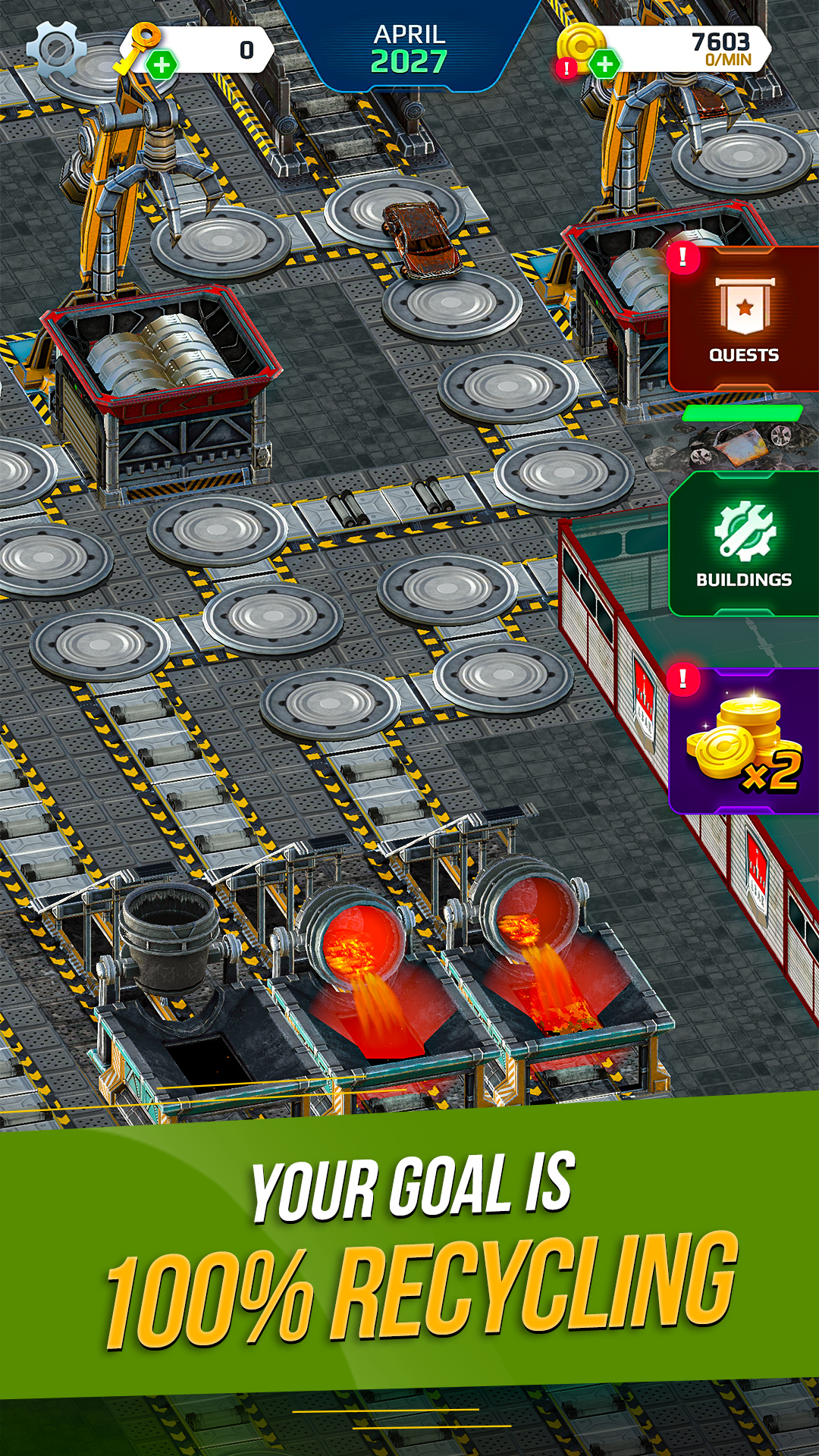 اسکرین شات 3 بازی Car Junkyard Simulator