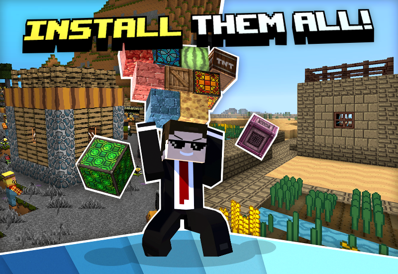 اسکرین شات 4 برنامه Textures for Minecraft PE