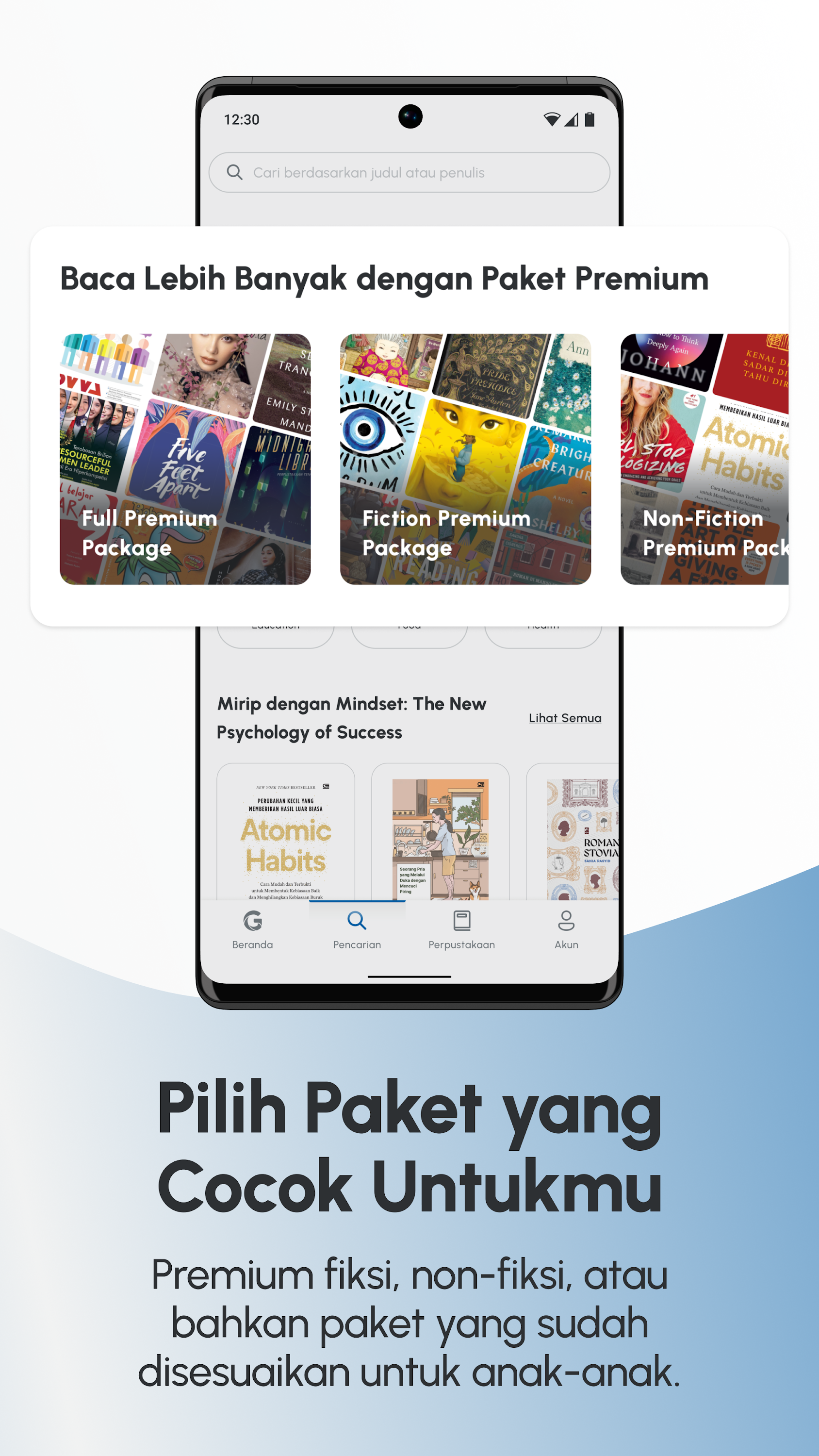 اسکرین شات 5 برنامه Gramedia Digital: eBook