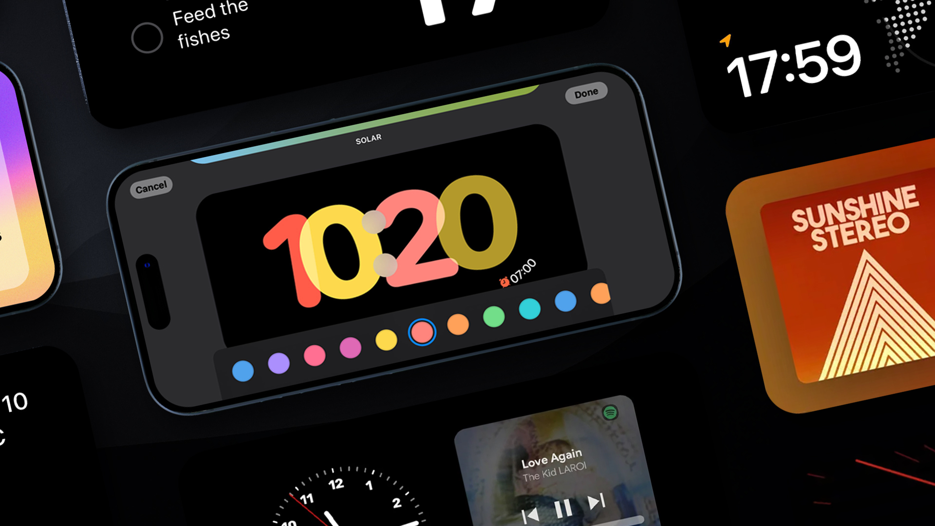 اسکرین شات 3 برنامه StandBy iOS 17