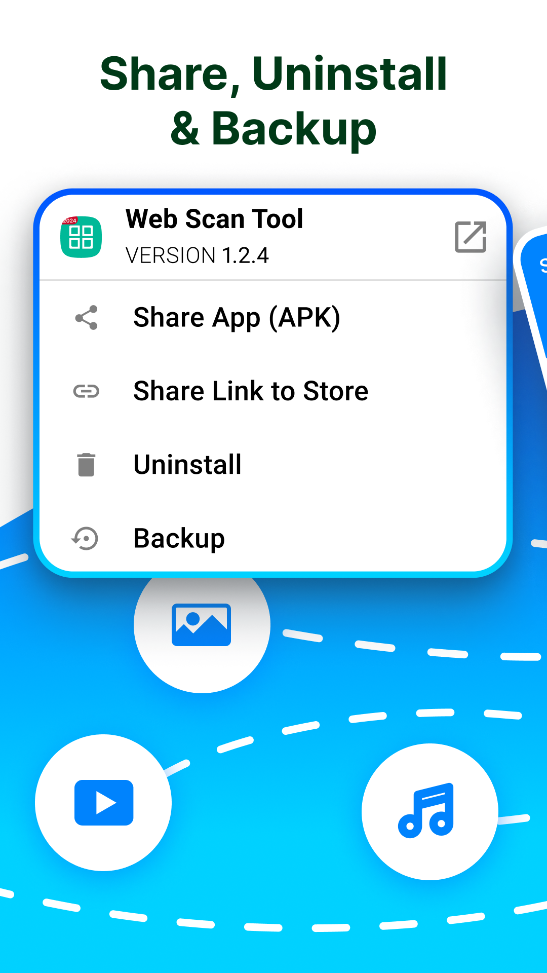 اسکرین شات 3 برنامه Share Apps: APK Share & Backup