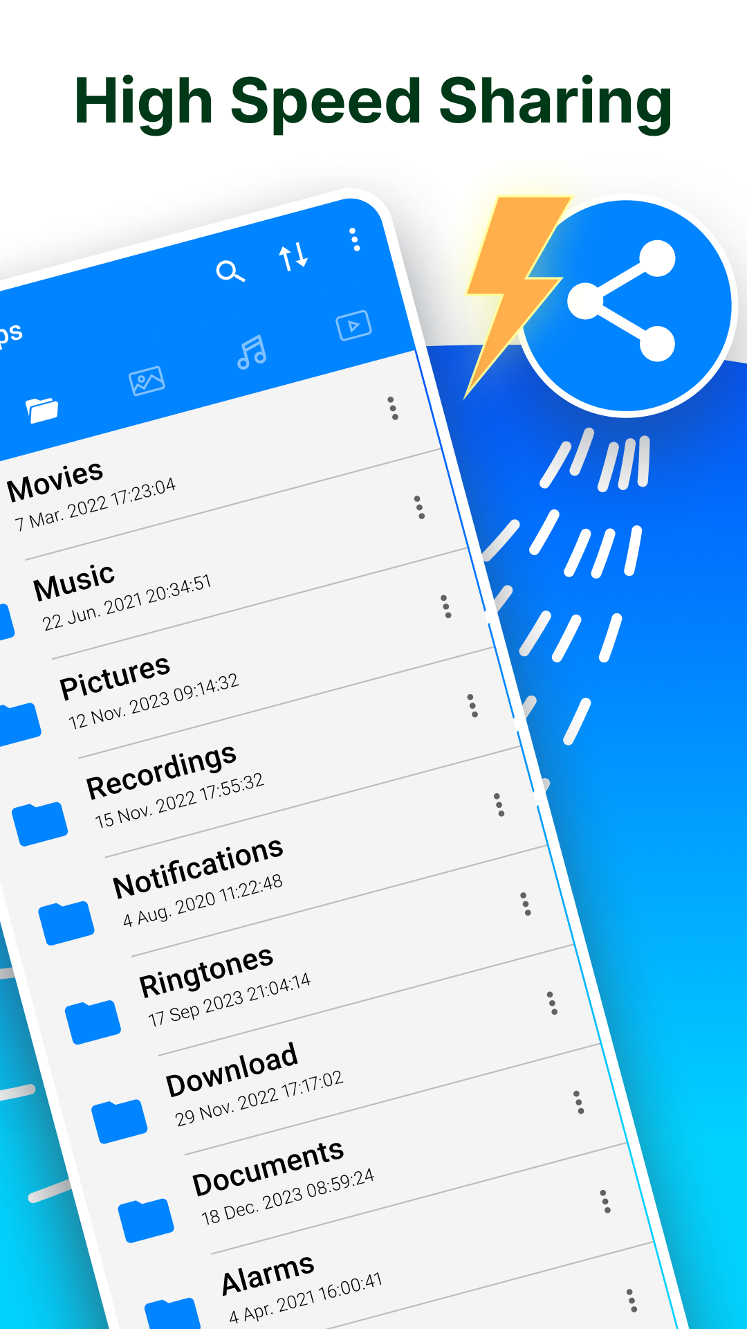 اسکرین شات 4 برنامه Share Apps: APK Share & Backup