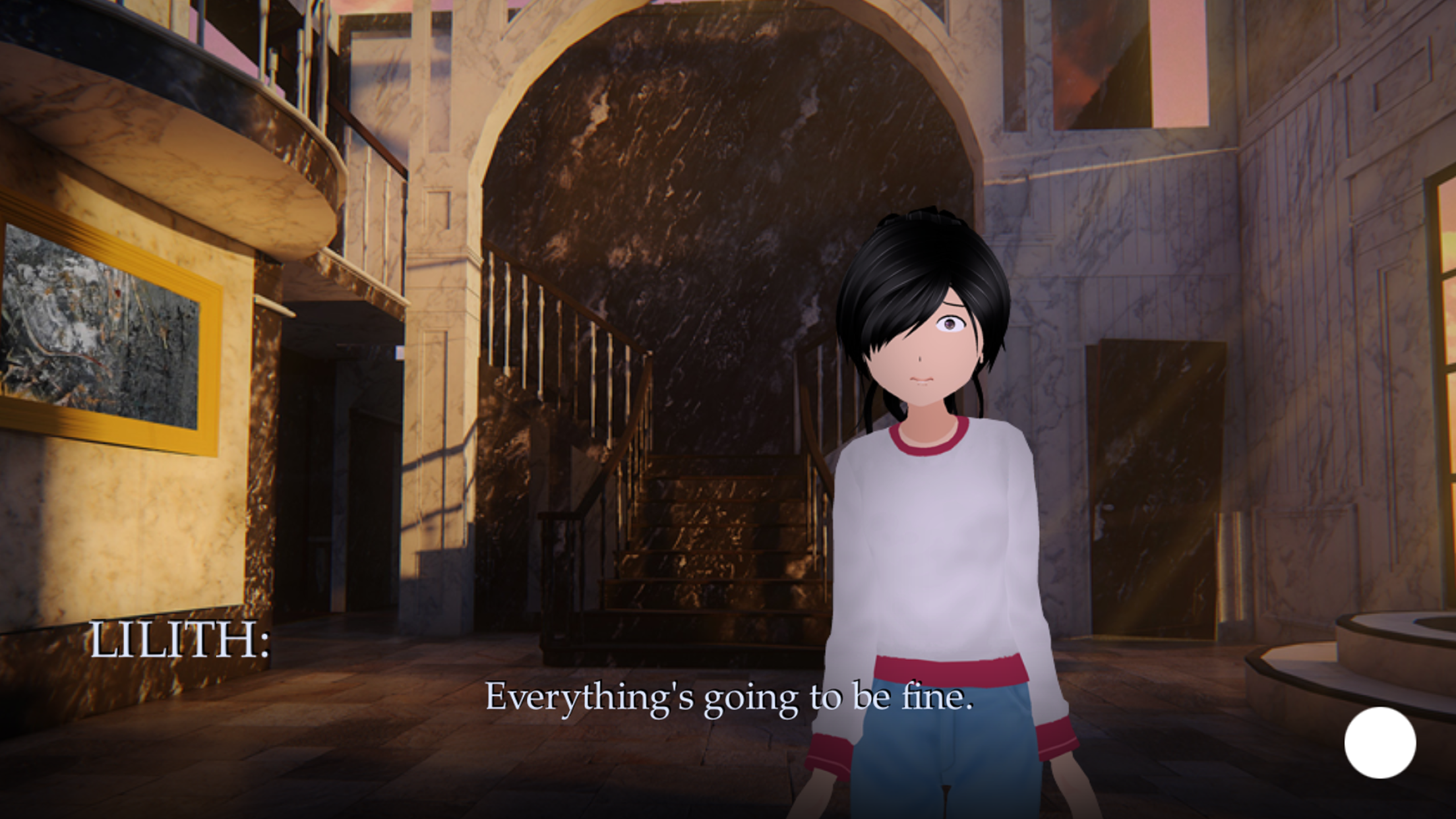 اسکرین شات 3 بازی The Last Yandere: Cursed Dark
