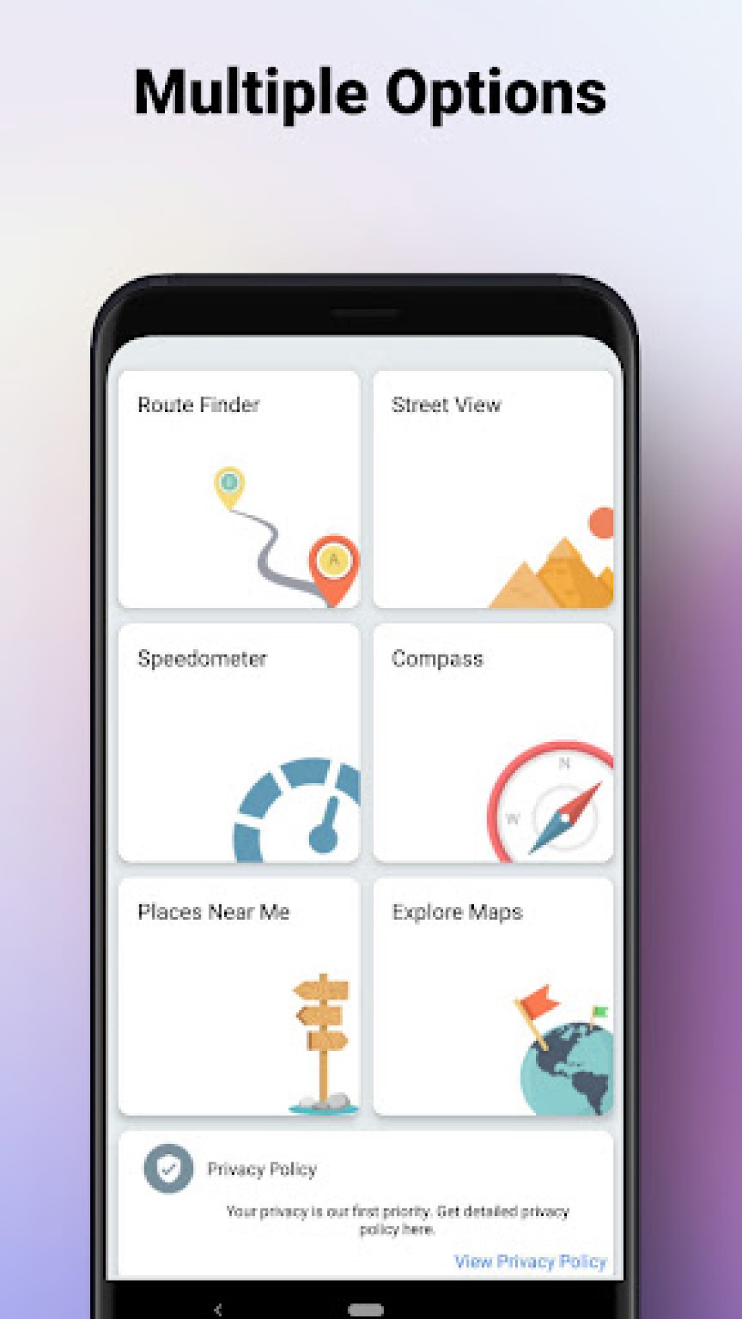 اسکرین شات 6 برنامه GPS Maps and Navigation
