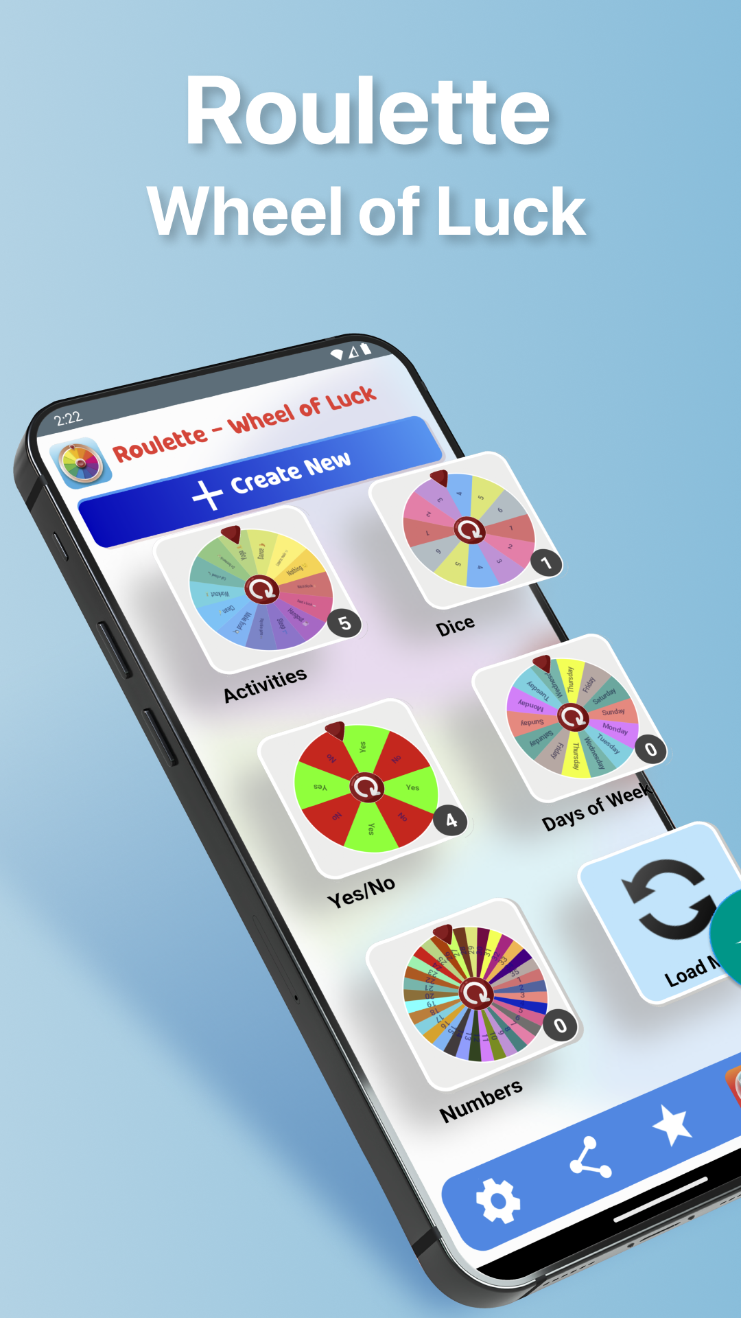 اسکرین شات 1 برنامه Roulette - Wheel of Luck
