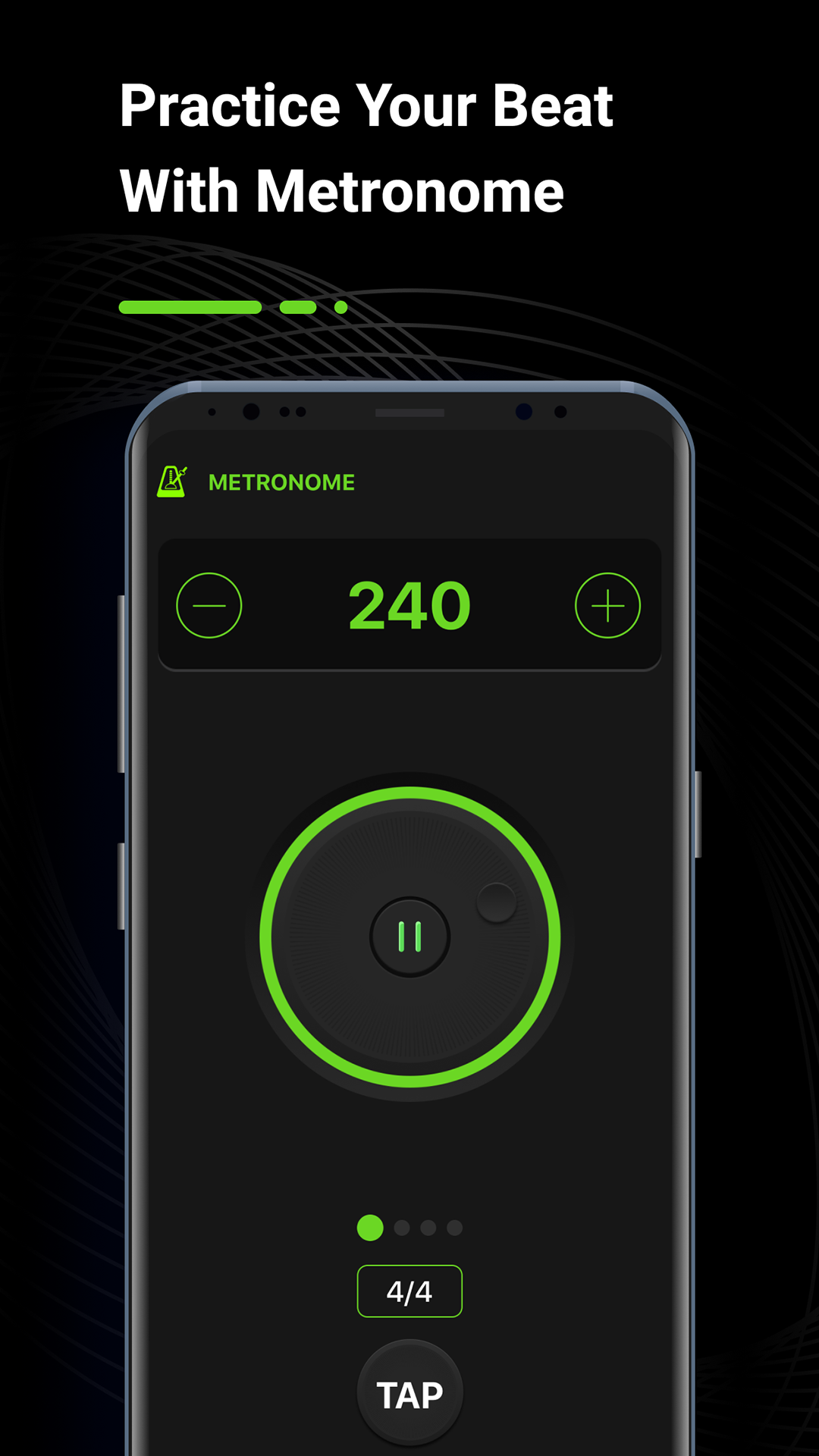 اسکرین شات 6 برنامه Guitar Tuner, GuitarTunio