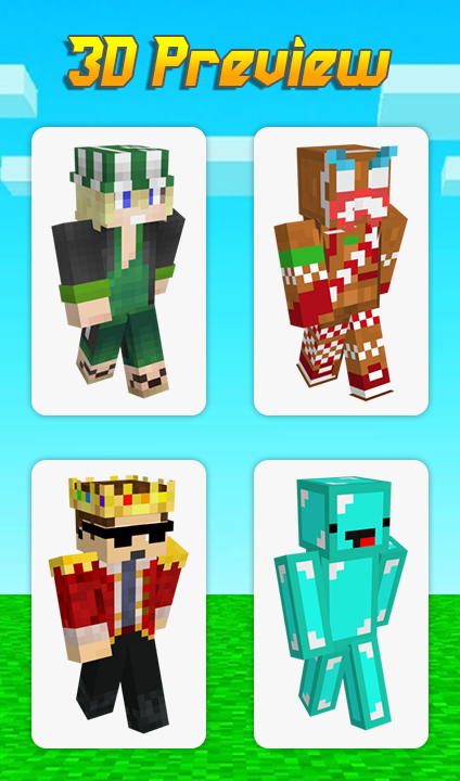 اسکرین شات 5 برنامه Dream Skin for Minecraft PE