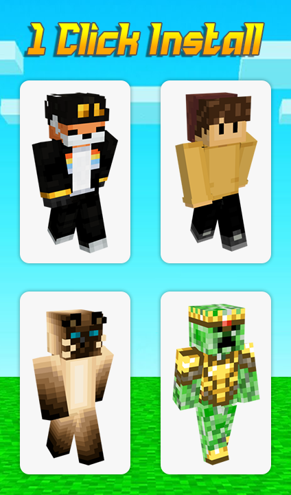 اسکرین شات 6 برنامه Dream Skin for Minecraft PE