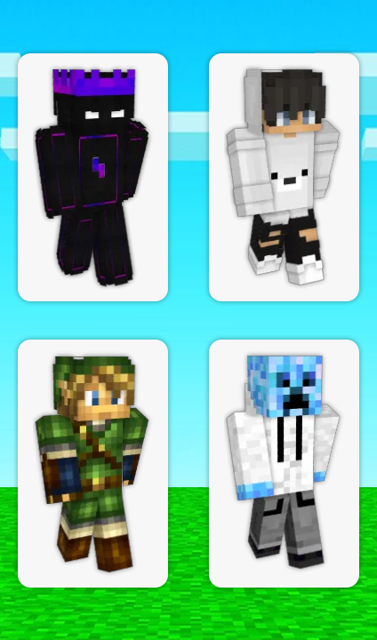 اسکرین شات 5 برنامه Boys Skins for Minecraft