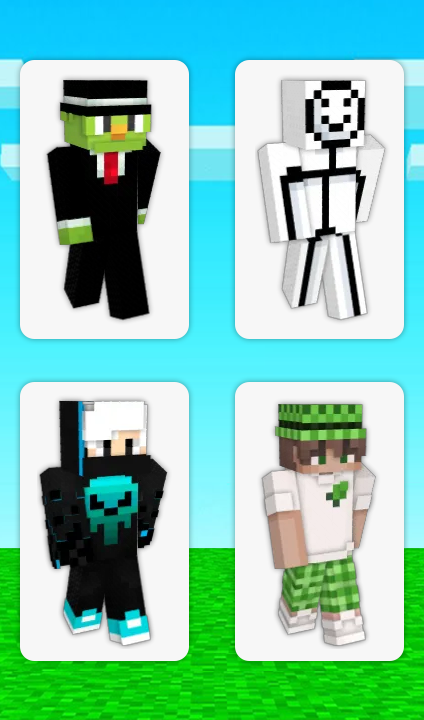 اسکرین شات 7 برنامه Boys Skins for Minecraft
