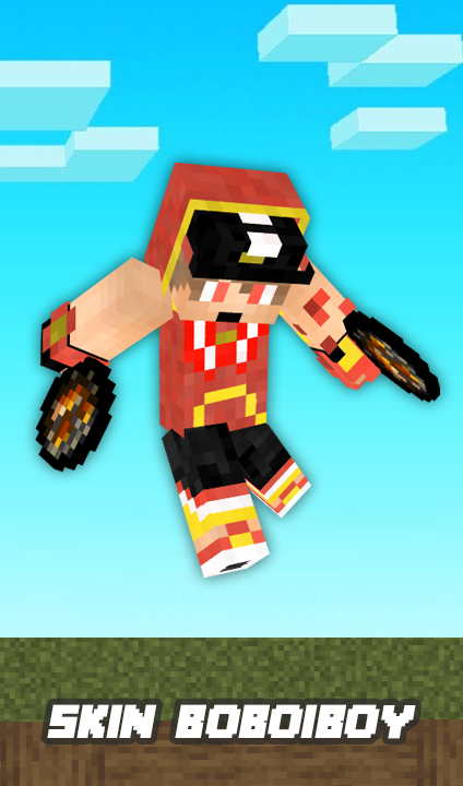 اسکرین شات 5 برنامه Skin Boboiboy for Minecraft
