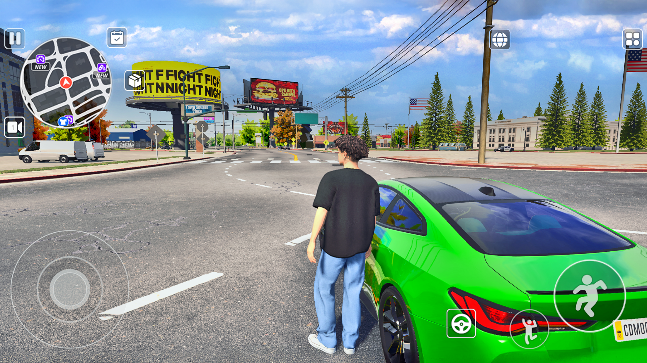 اسکرین شات 1 بازی Car Driving Multiplayer