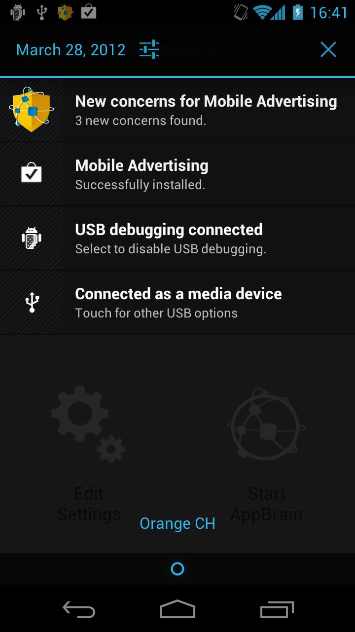 اسکرین شات 5 برنامه AppBrain Ad Detector