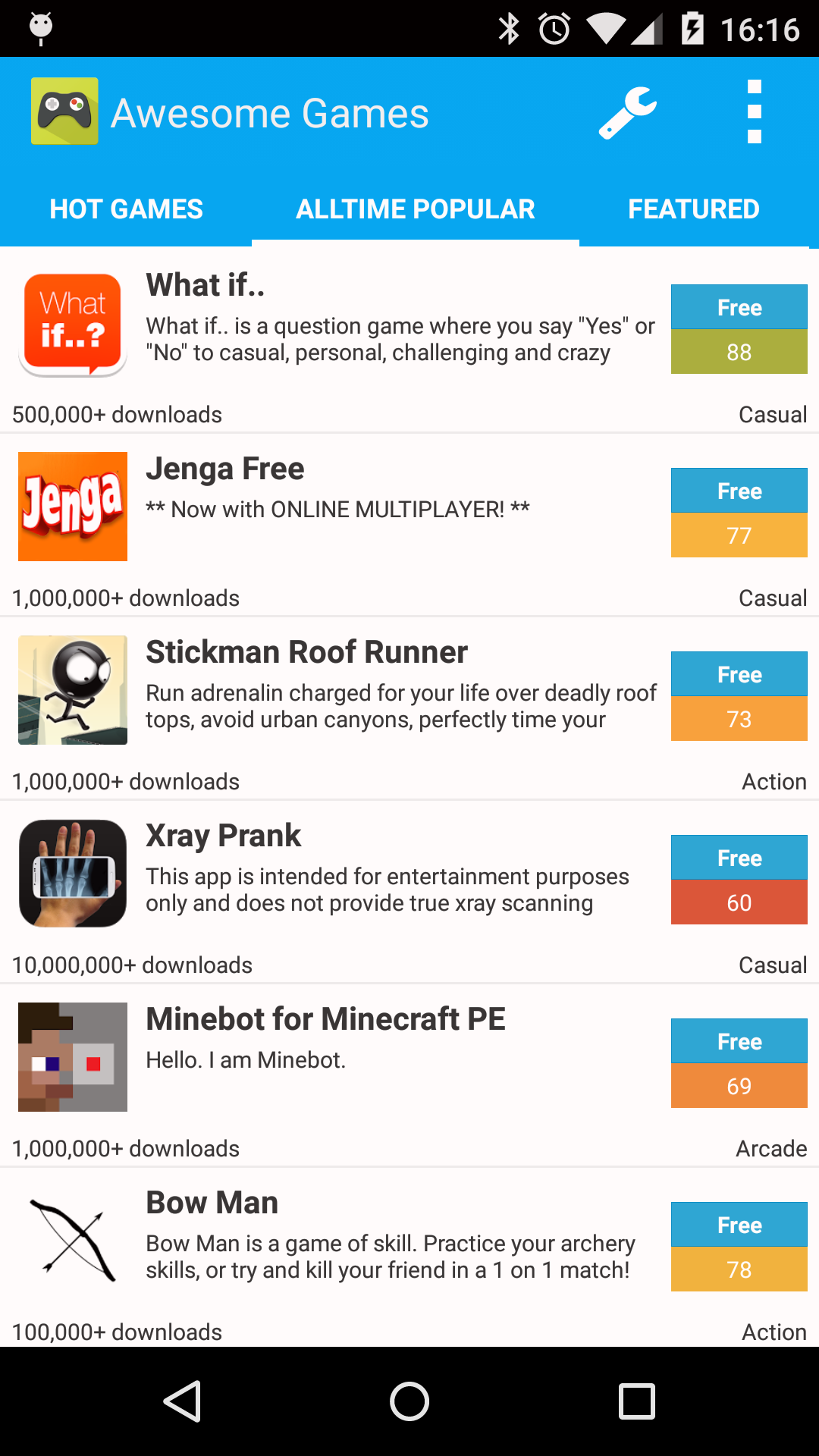 اسکرین شات 2 بازی Find Awesome Games