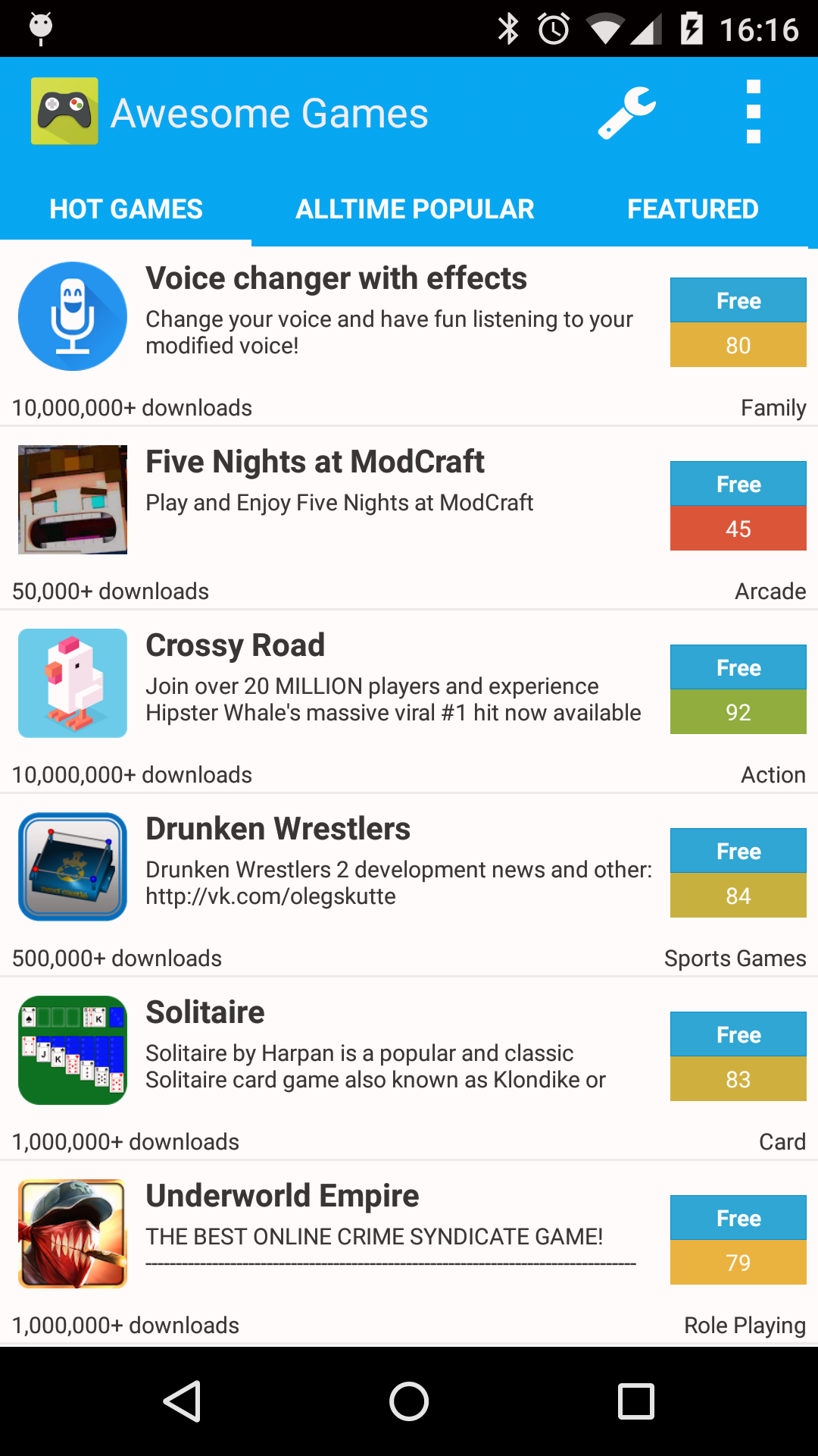 اسکرین شات 1 بازی Find Awesome Games