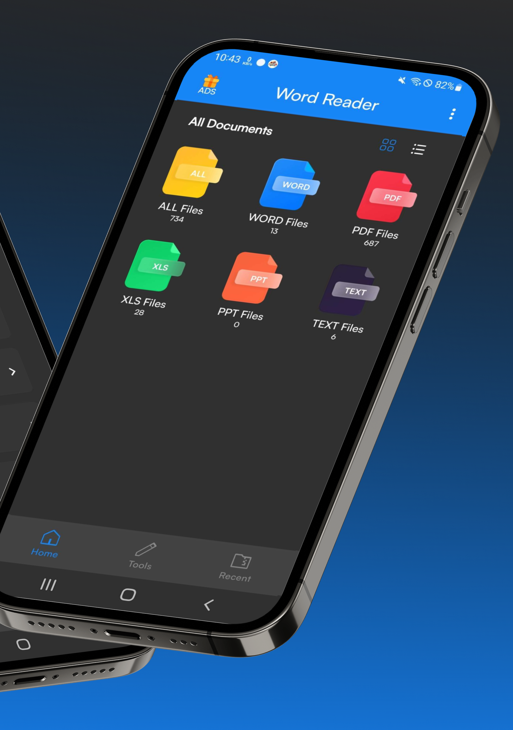 اسکرین شات 4 برنامه Docx Reader Word Office viewer