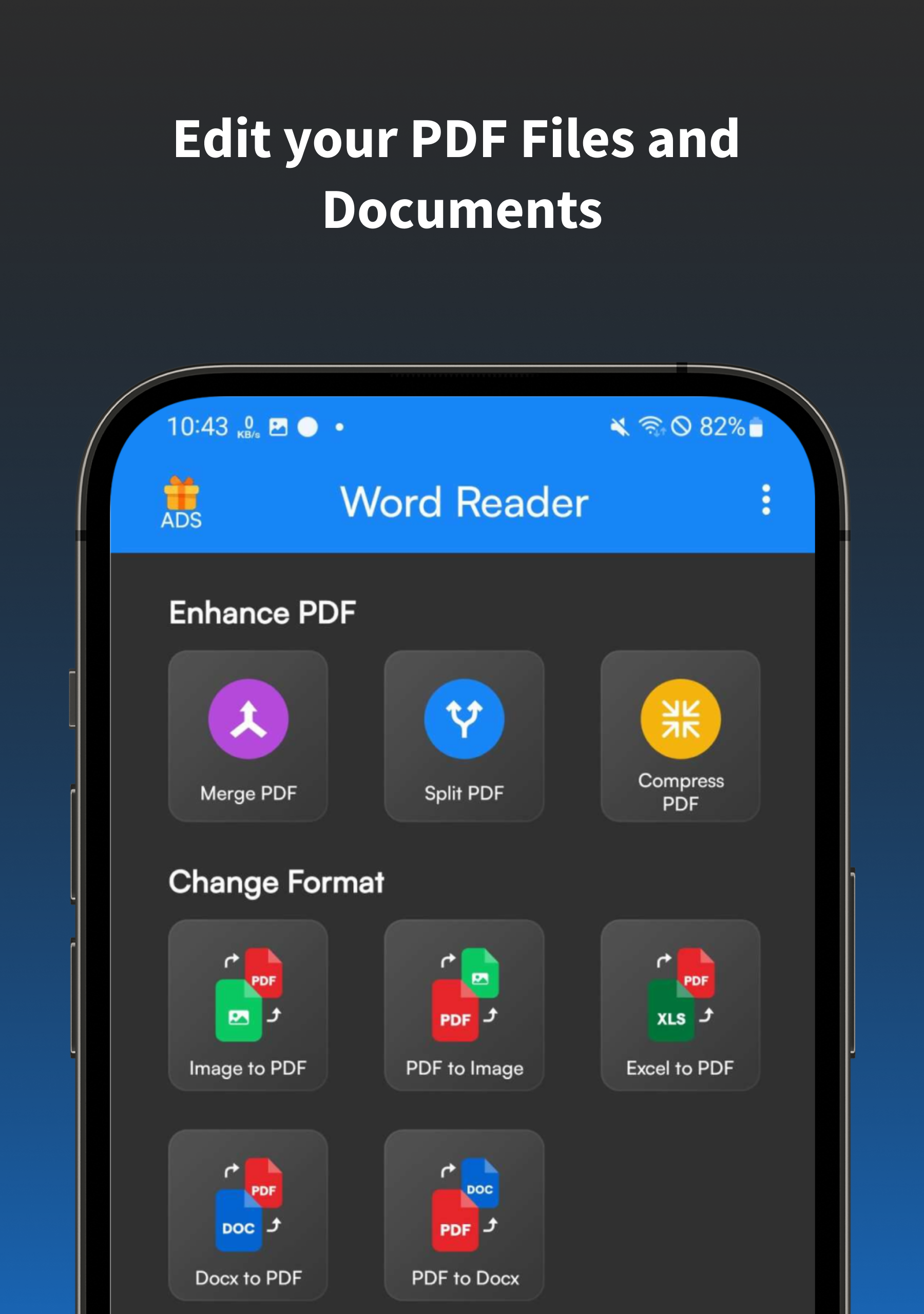 اسکرین شات 6 برنامه Docx Reader Word Office viewer