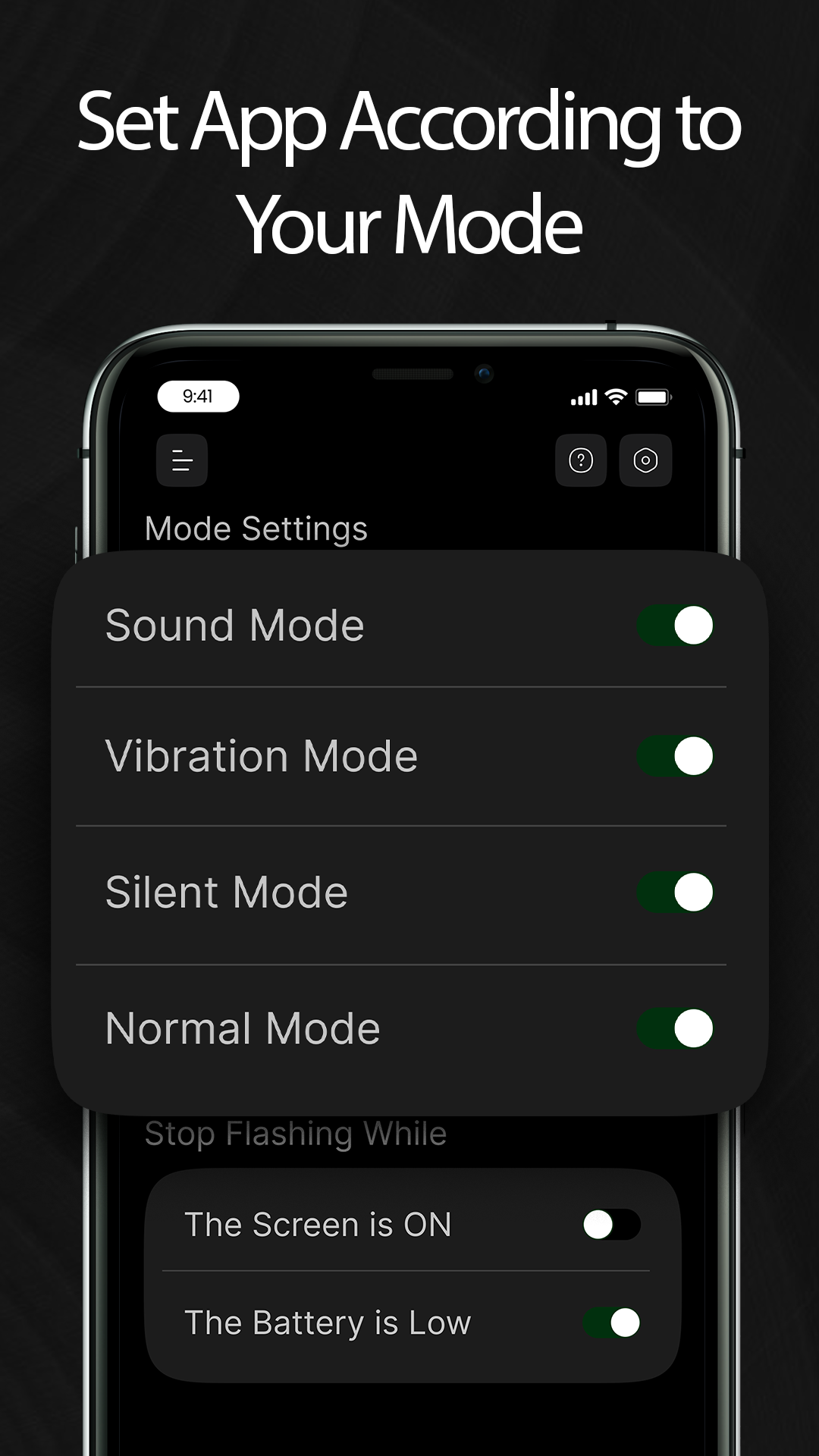 اسکرین شات 3 برنامه Flash on Call and SMS
