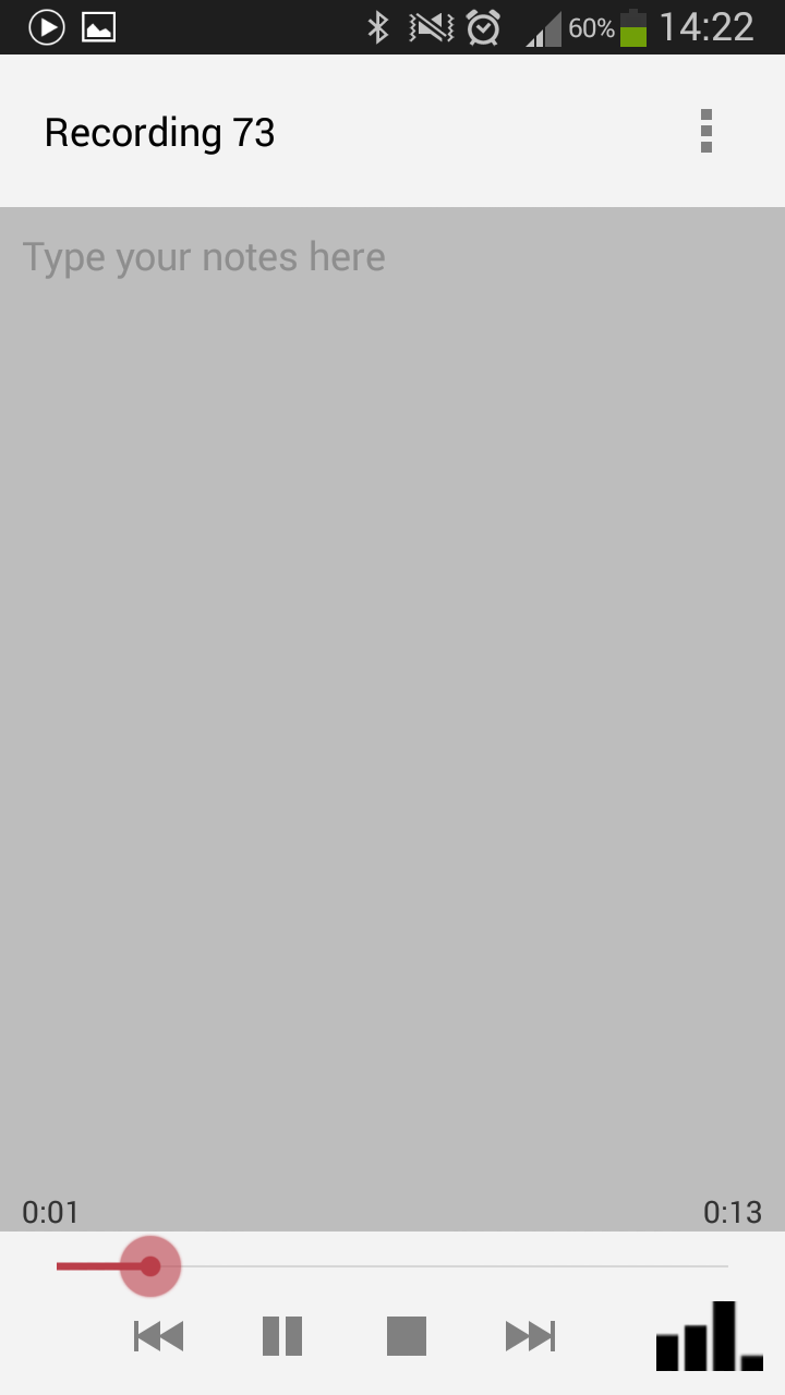 اسکرین شات 6 برنامه Voice Recorder