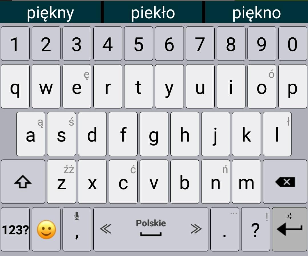 اسکرین شات 2 برنامه Polish (Polskie) / AppsTech