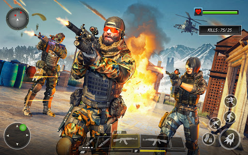 اسکرین شات 4 بازی Counter Terrorist Strike Game – Fps shooting games