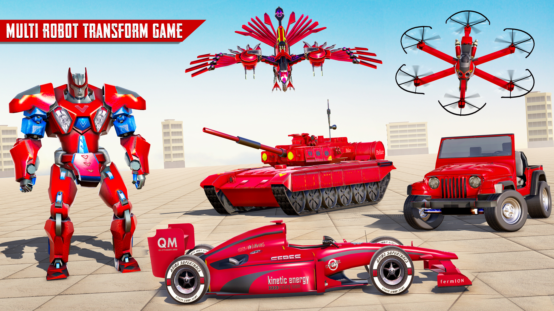 اسکرین شات 8 برنامه Mech Robot Wars - Multi Robot