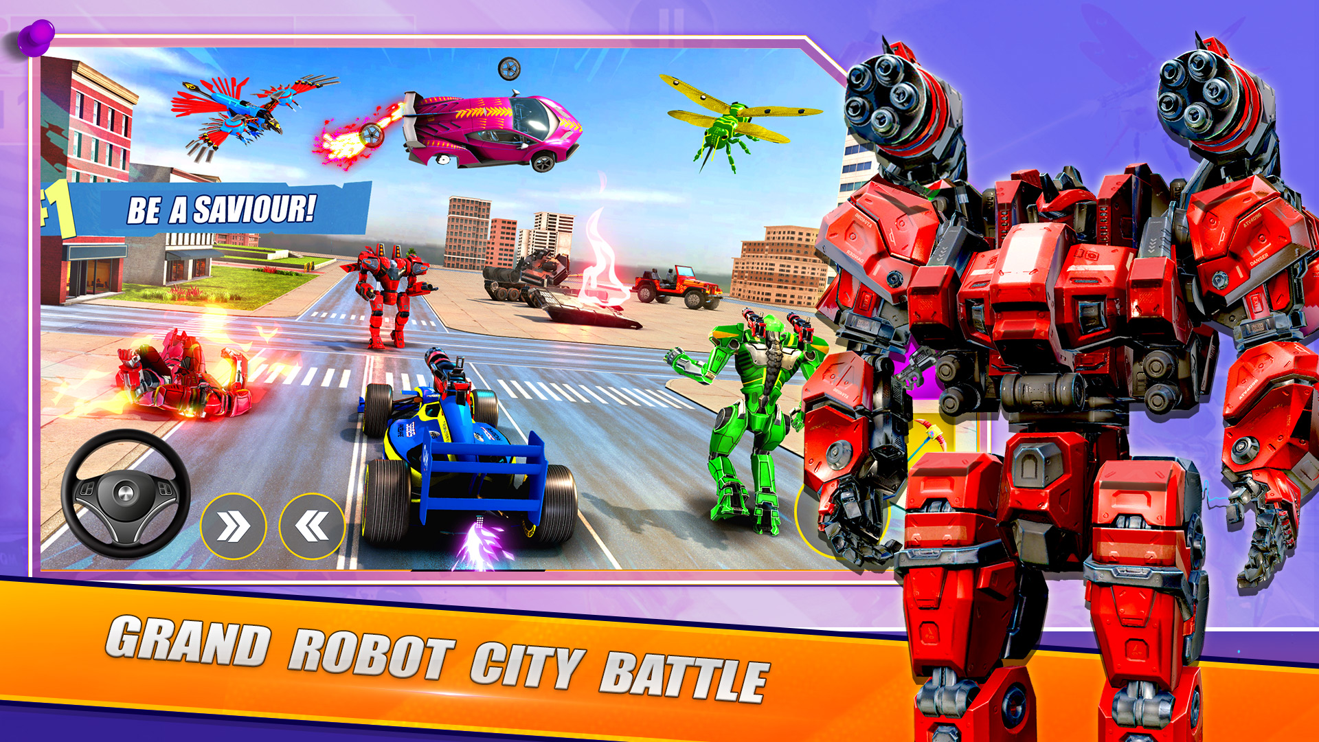 اسکرین شات 6 برنامه Mech Robot Wars - Multi Robot