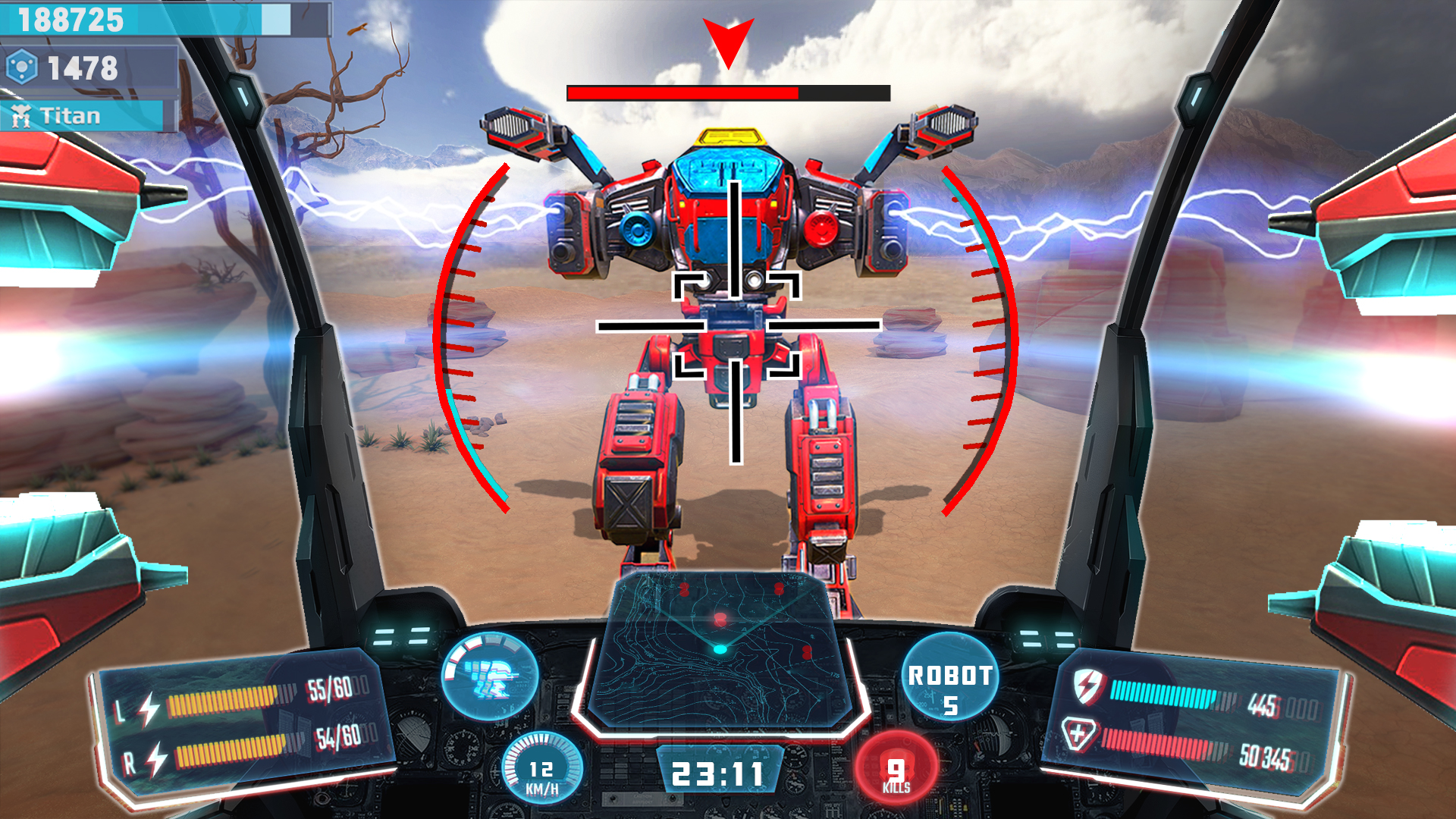 اسکرین شات 4 برنامه Mech Robot Wars - Multi Robot