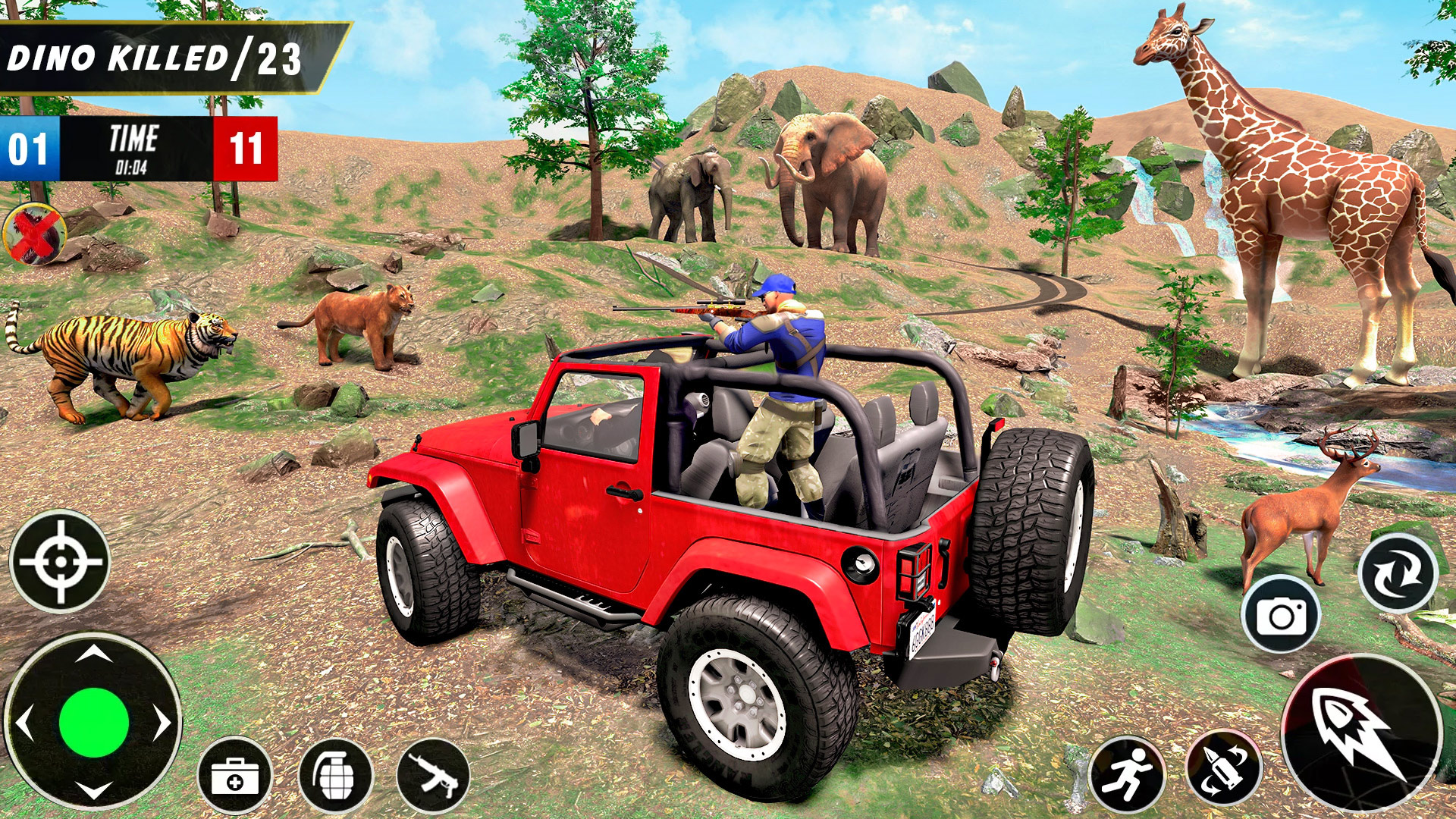 اسکرین شات 3 برنامه Wild Shooter 3D Hunting Games