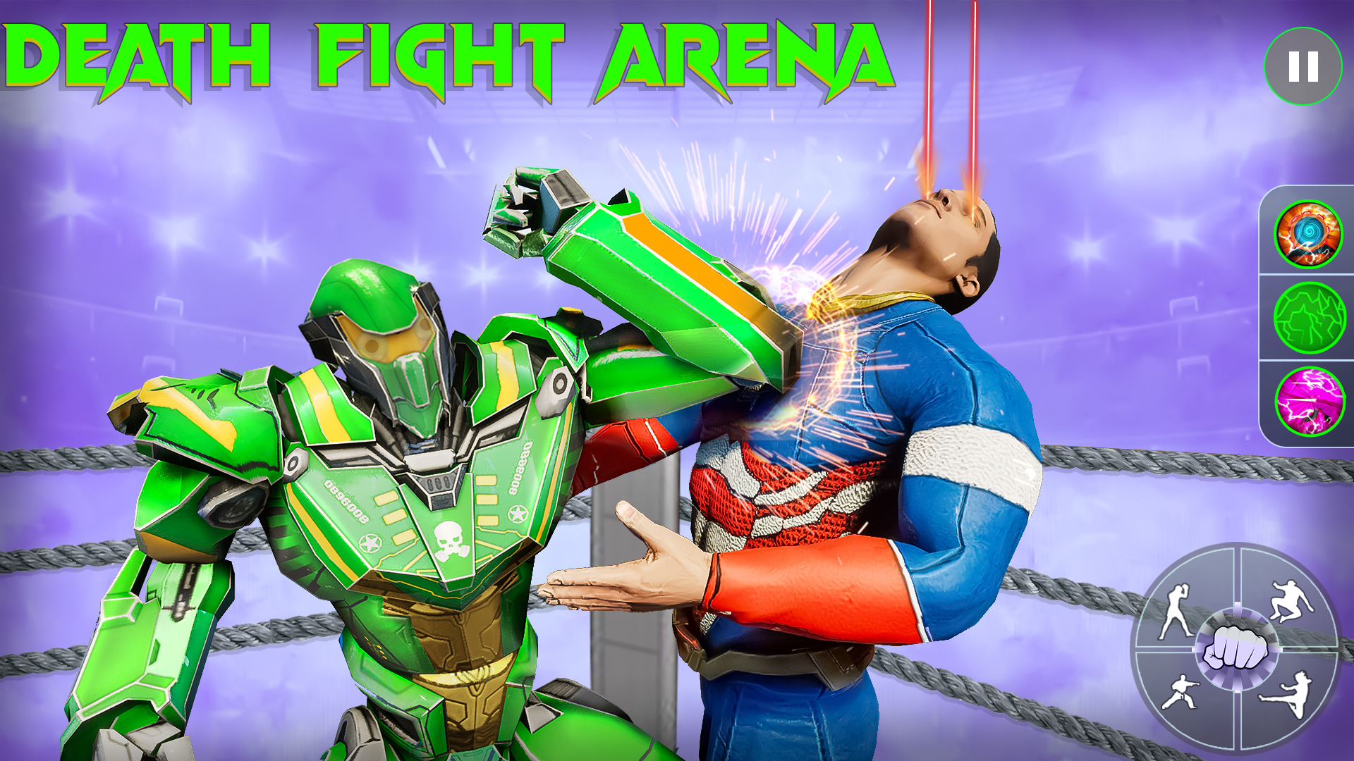 اسکرین شات 8 برنامه Robot Boxing Games: Ring Fight