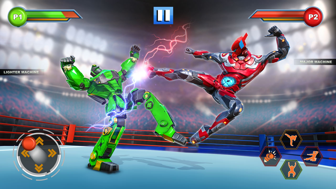 اسکرین شات 7 برنامه Robot Boxing Games: Ring Fight