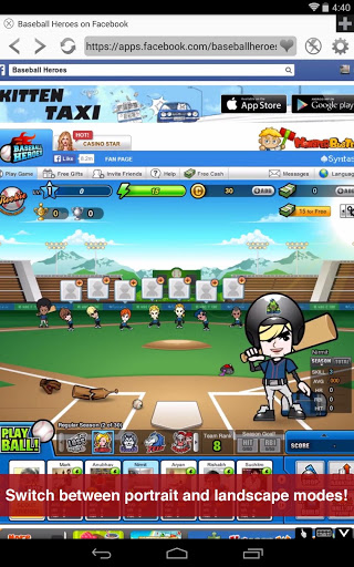 اسکرین شات 3 برنامه Photon Flash Player & Browser